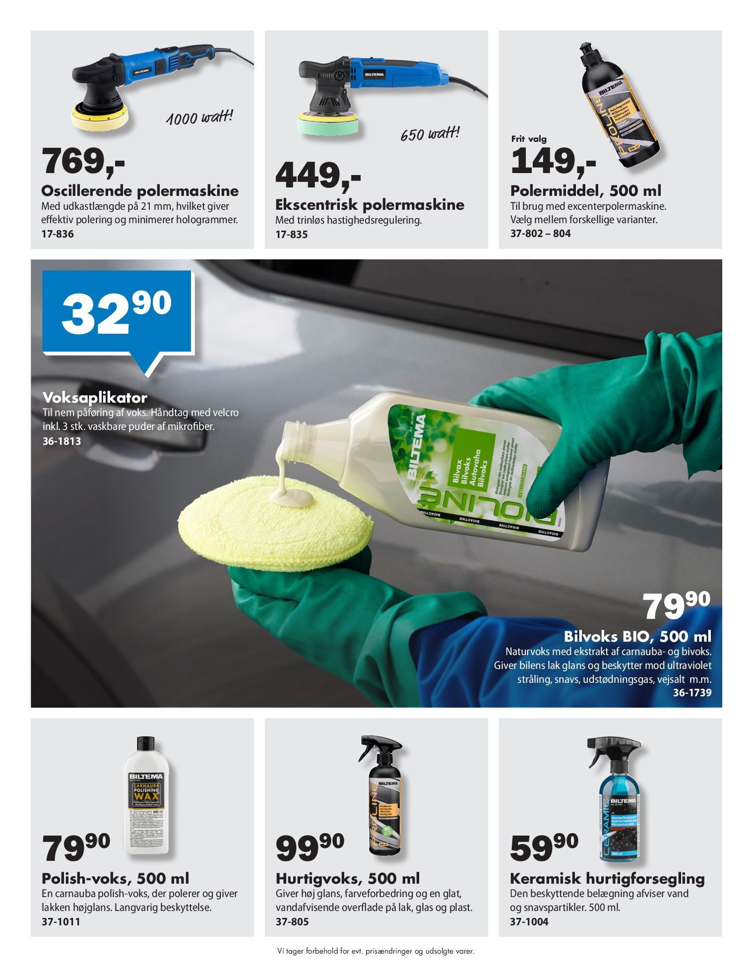 biltema - Biltema - Forårsklar bil - vask, polering og hjulskift! tilbudsavis gyldig fra 17.03.2026 til 30.03.2026 - page: 6