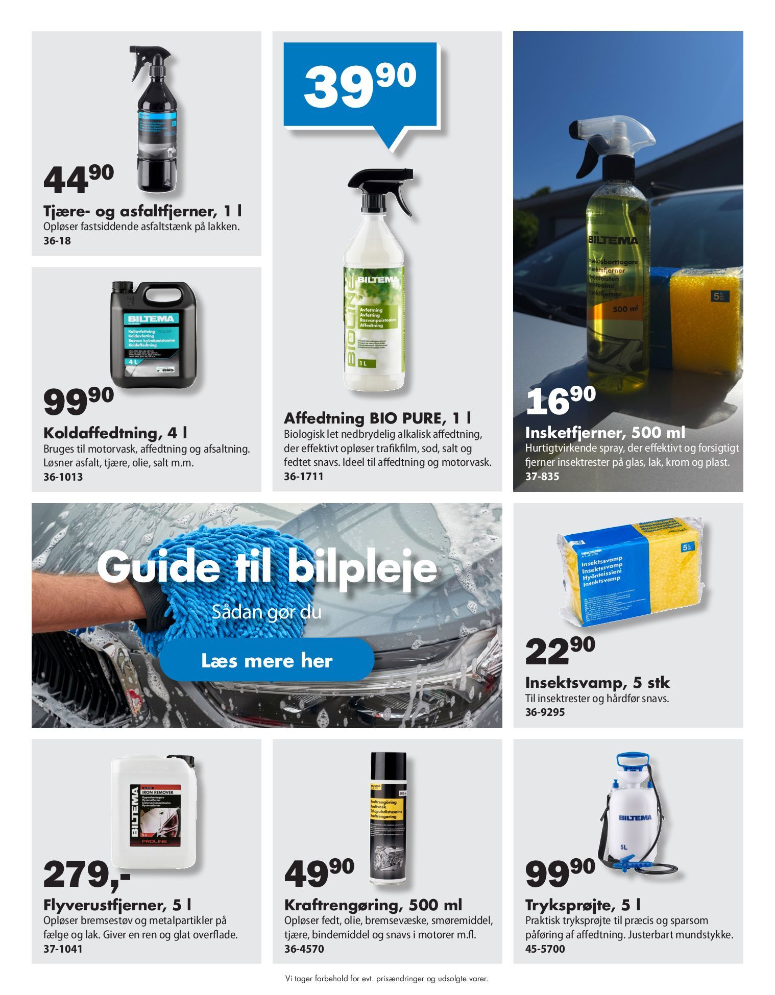 biltema - Biltema - Forårsklar bil - vask, polering og hjulskift! tilbudsavis gyldig fra 17.03.2026 til 30.03.2026 - page: 4