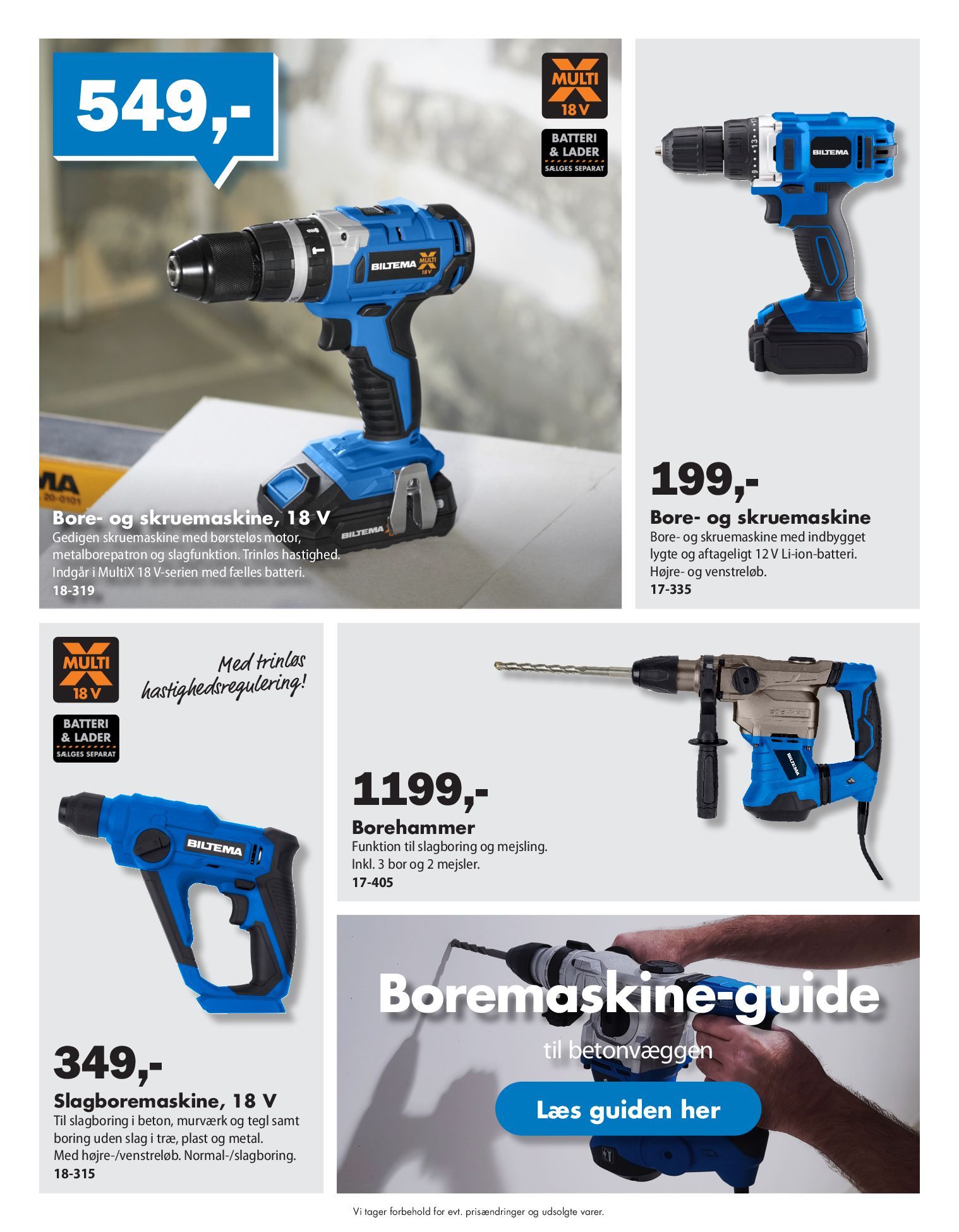 biltema - Biltema - Alt til dit næste byggeprojekt tilbudsavis gyldig fra 17.03.2026 til 30.03.2026 - page: 8