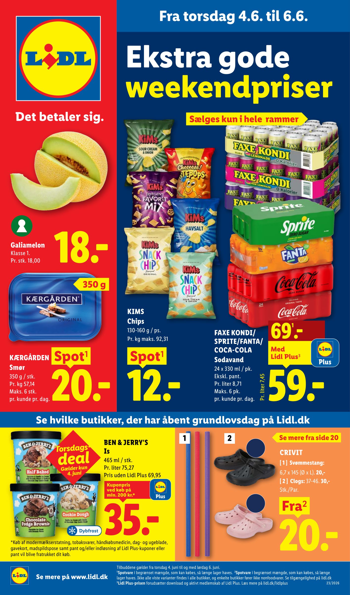 lidl - Aktuel Lidl tilbudsavis fra søndag, 31.05.2026 til lørdag, 06.06.2026