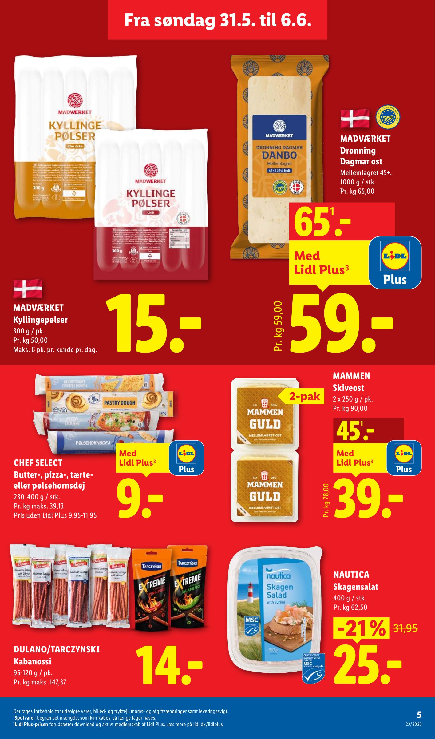 lidl - Aktuel Lidl tilbudsavis fra søndag, 31.05.2026 til lørdag, 06.06.2026 - page: 22
