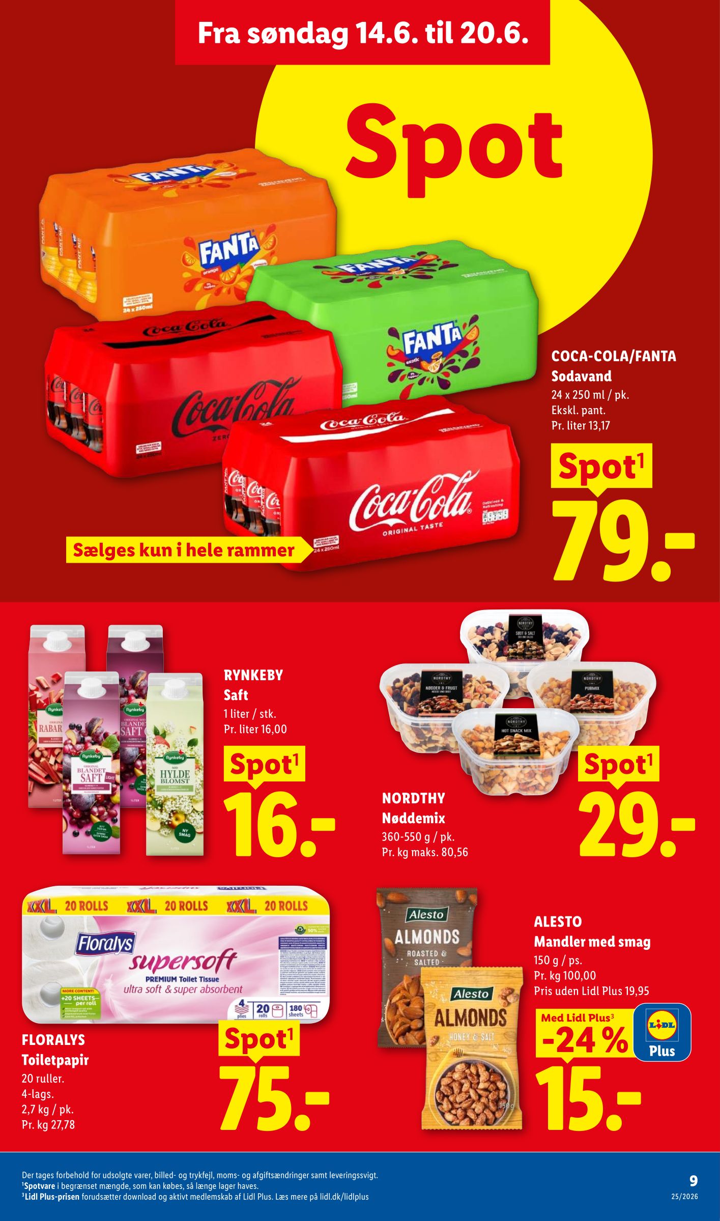 lidl - Lidl tilbudsavis for næste uge fra søndag, 14.06.2026 til lørdag, 20.06.2026 - page: 9