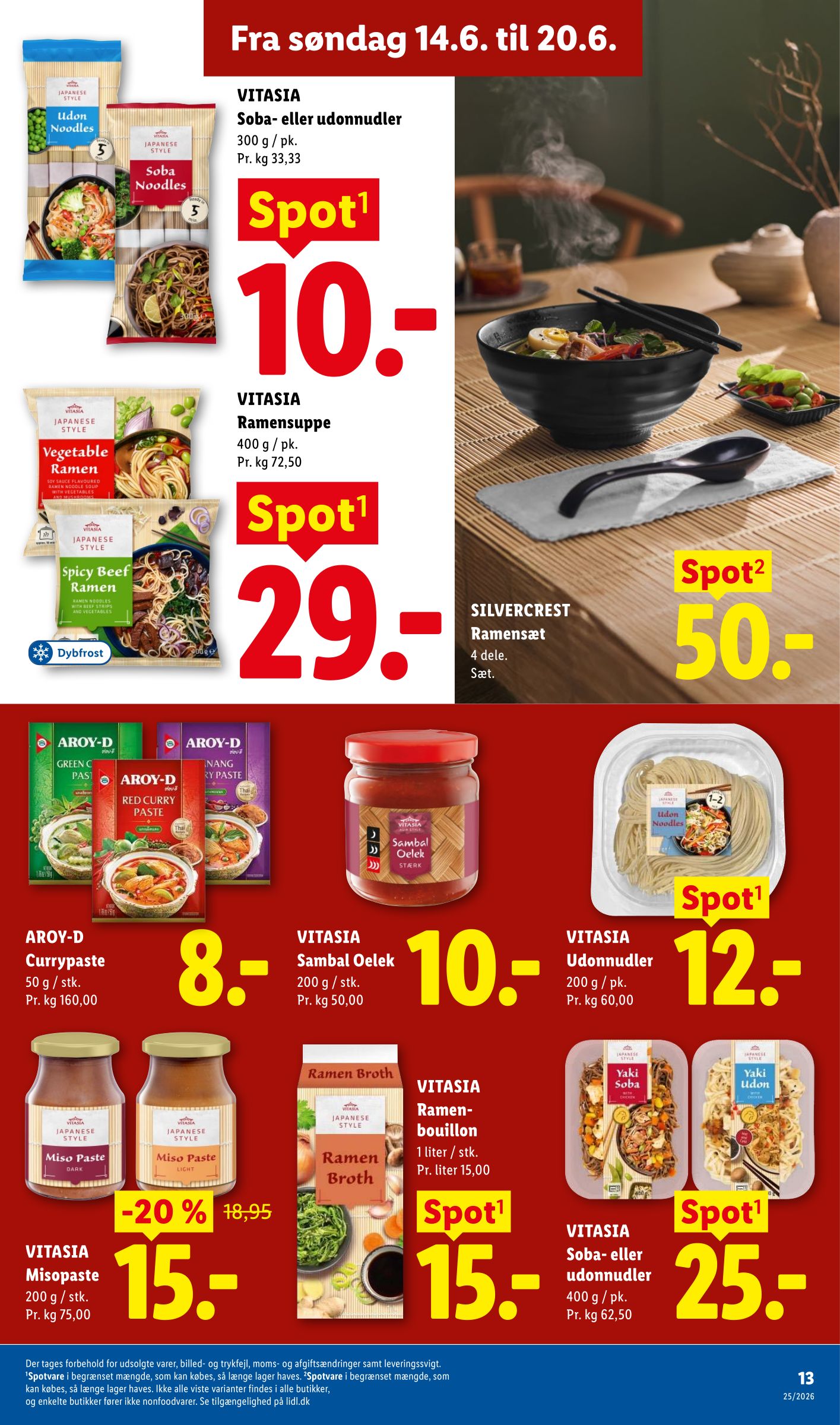 lidl - Lidl tilbudsavis for næste uge fra søndag, 14.06.2026 til lørdag, 20.06.2026 - page: 13