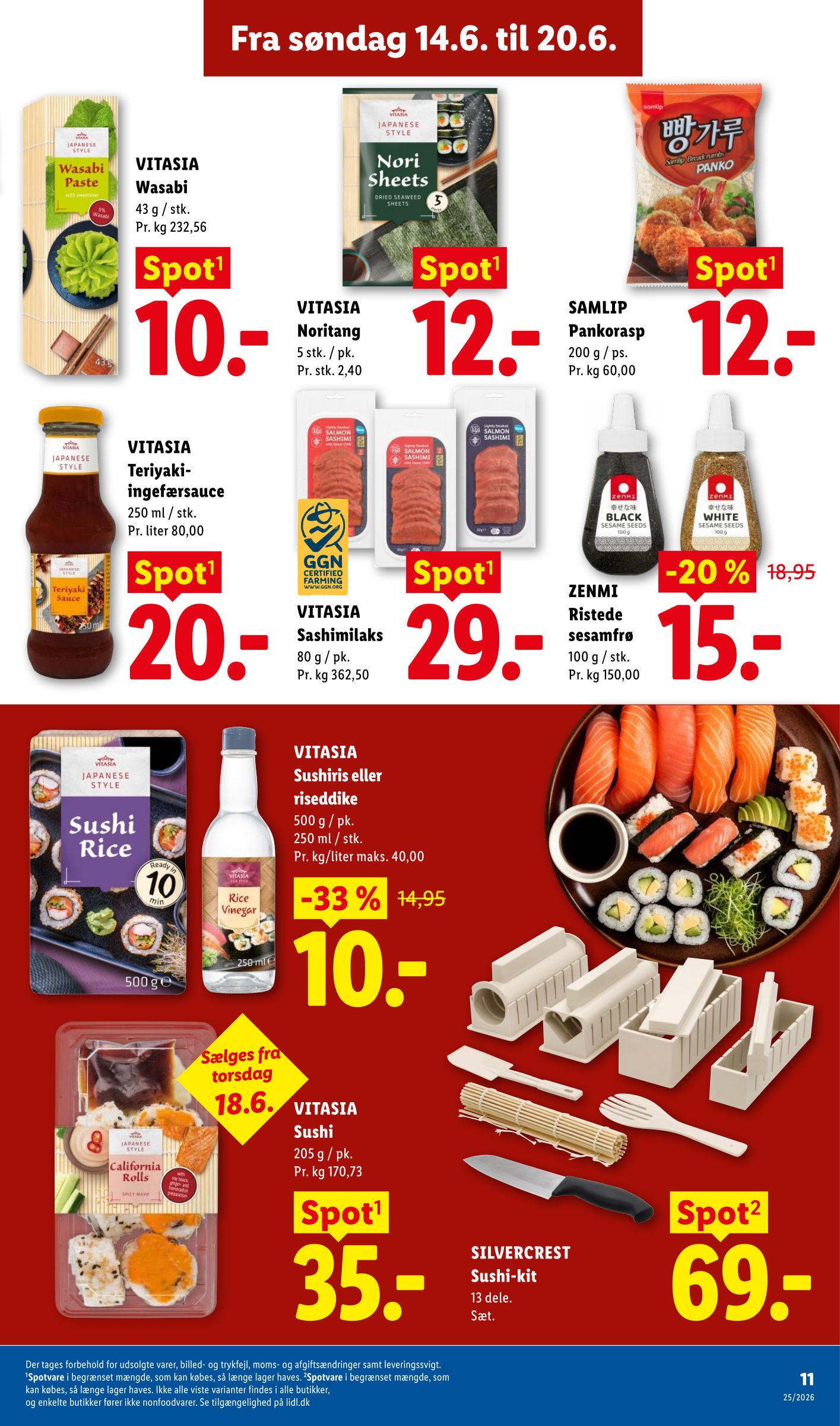 lidl - Lidl tilbudsavis for næste uge fra søndag, 14.06.2026 til lørdag, 20.06.2026 - page: 11