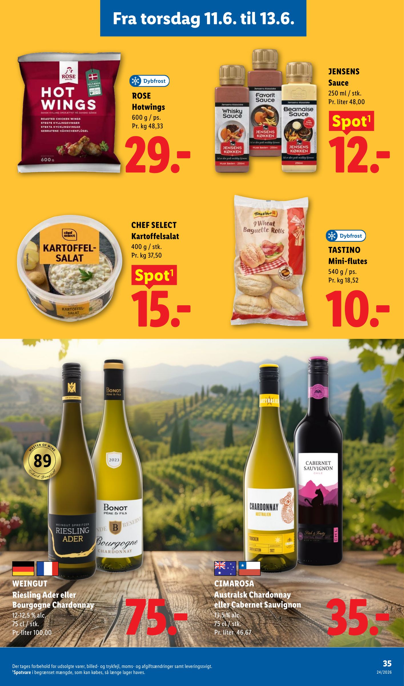 lidl - Aktuel Lidl tilbudsavis fra torsdag, 11.06.2026 til lørdag, 13.06.2026 - page: 4