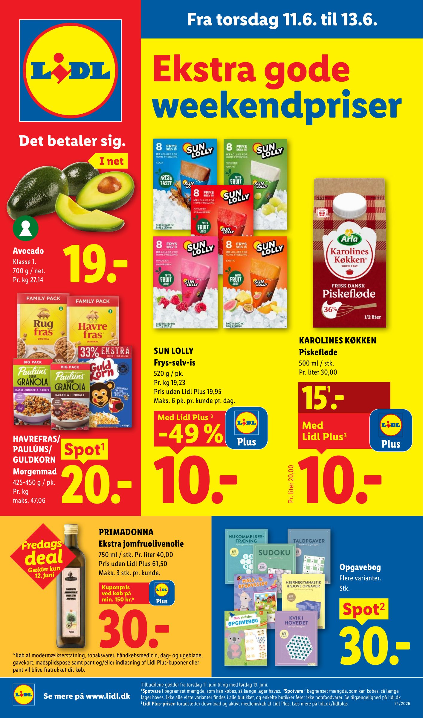 lidl - Aktuel Lidl tilbudsavis fra torsdag, 11.06.2026 til lørdag, 13.06.2026