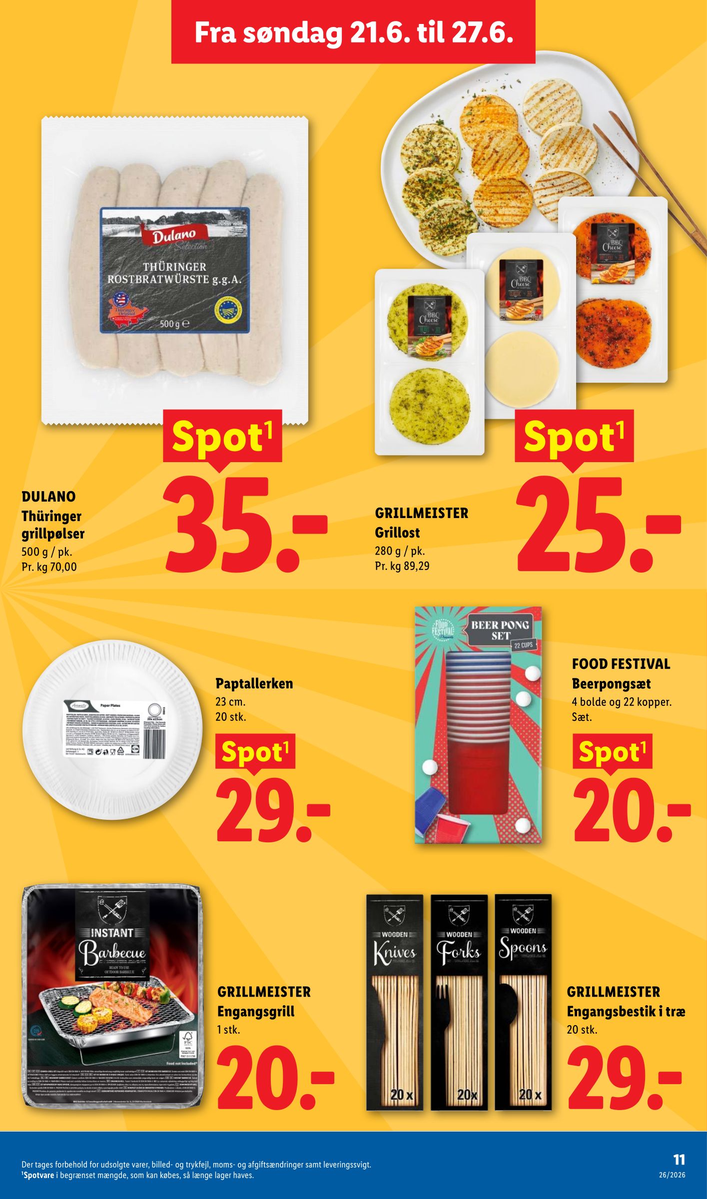lidl - Lidl tilbudsavis for næste uge fra søndag, 21.06.2026 til lørdag, 27.06.2026 - page: 11