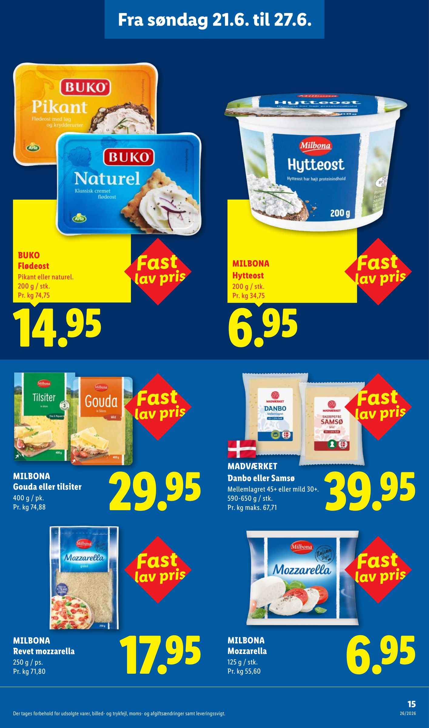 lidl - Lidl tilbudsavis for næste uge fra søndag, 21.06.2026 til lørdag, 27.06.2026 - page: 15