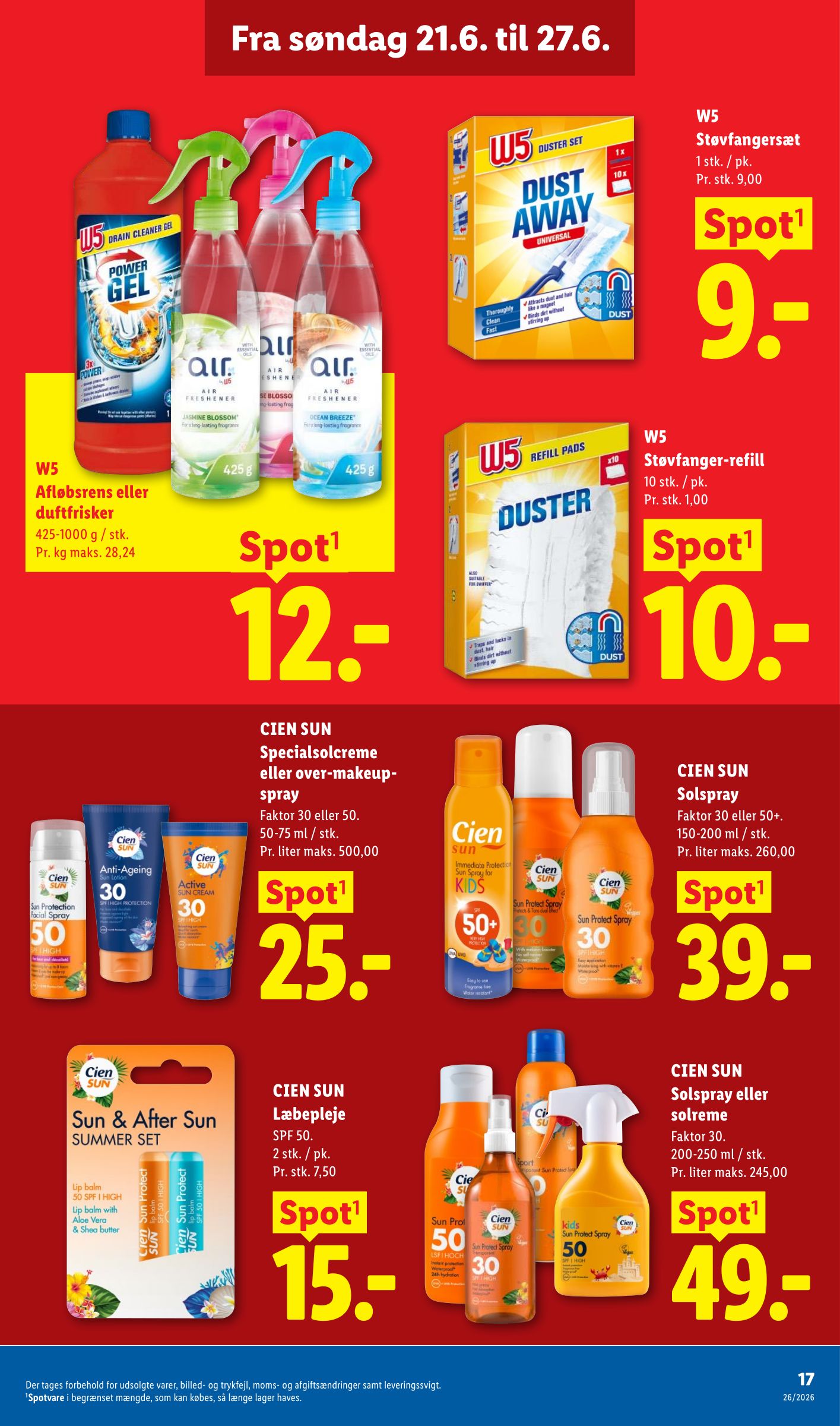 lidl - Lidl tilbudsavis for næste uge fra søndag, 21.06.2026 til lørdag, 27.06.2026 - page: 17