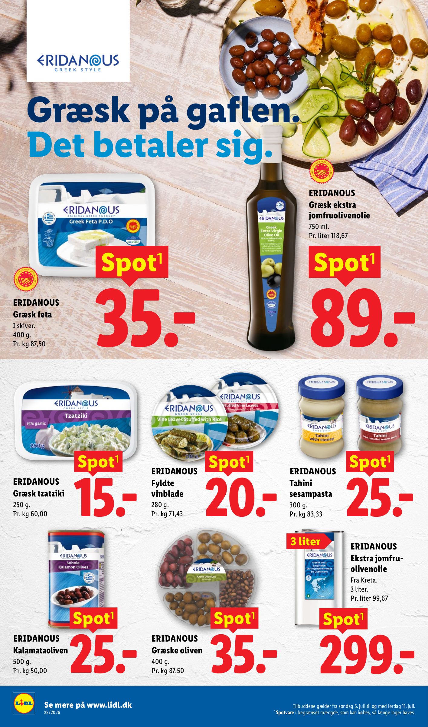lidl - Lidl tilbudsavis for næste uge fra søndag, 05.07.2026 til lørdag, 11.07.2026 - page: 11