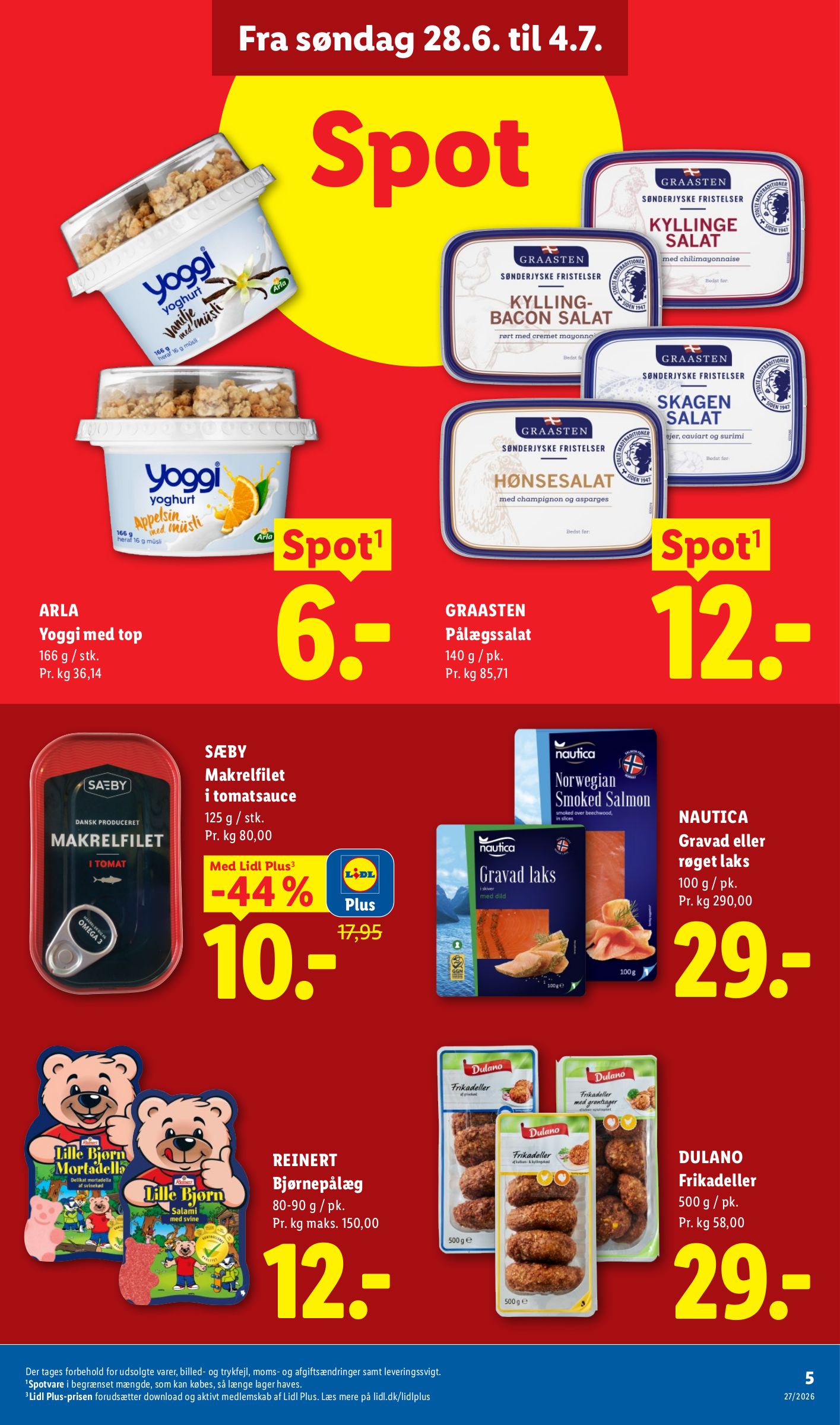 lidl - Aktuel Lidl - Weekendtilbud tilbudsavis fra torsdag, 02.07.2026 til lørdag, 04.07.2026 - page: 23