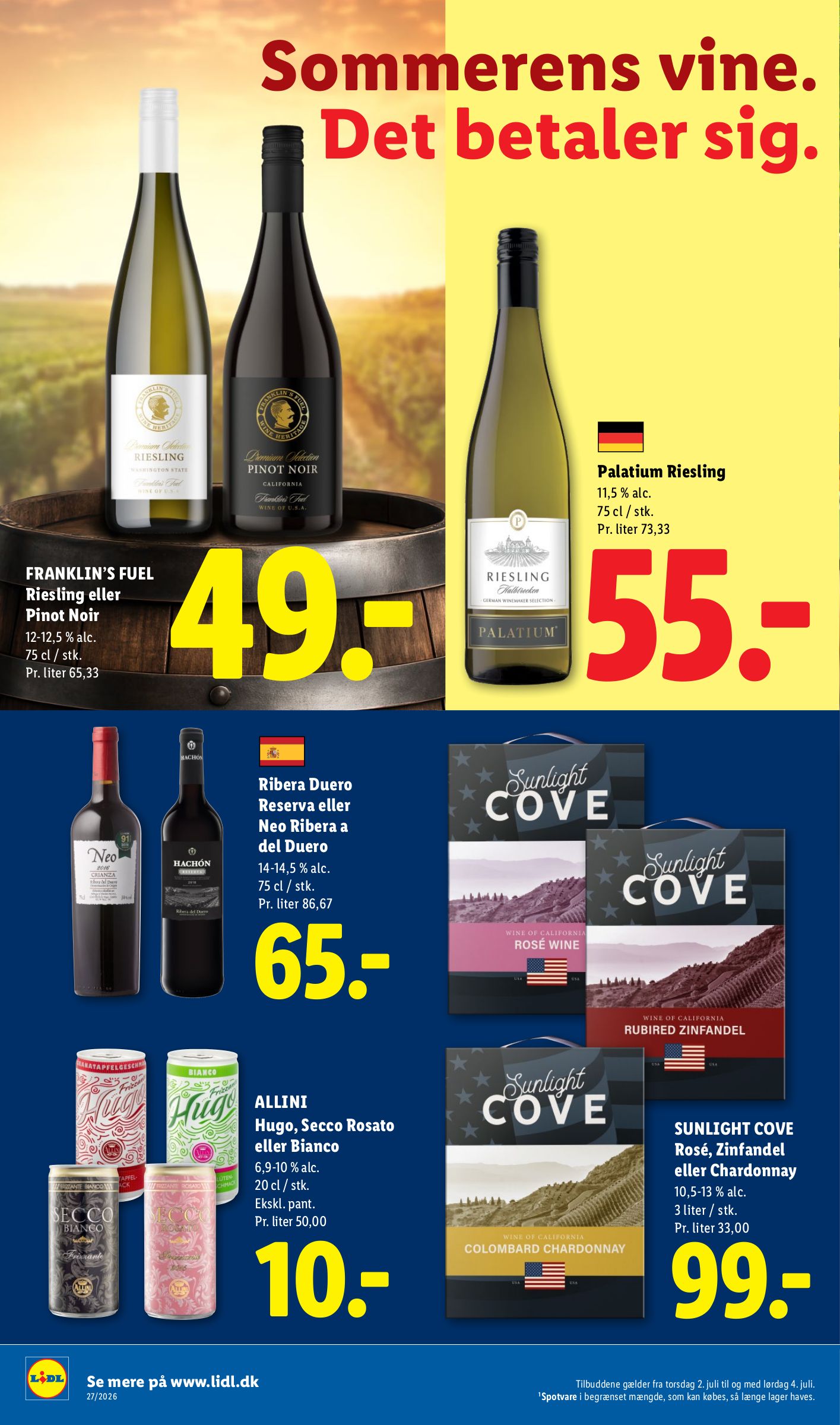 lidl - Aktuel Lidl - Weekendtilbud tilbudsavis fra torsdag, 02.07.2026 til lørdag, 04.07.2026 - page: 2