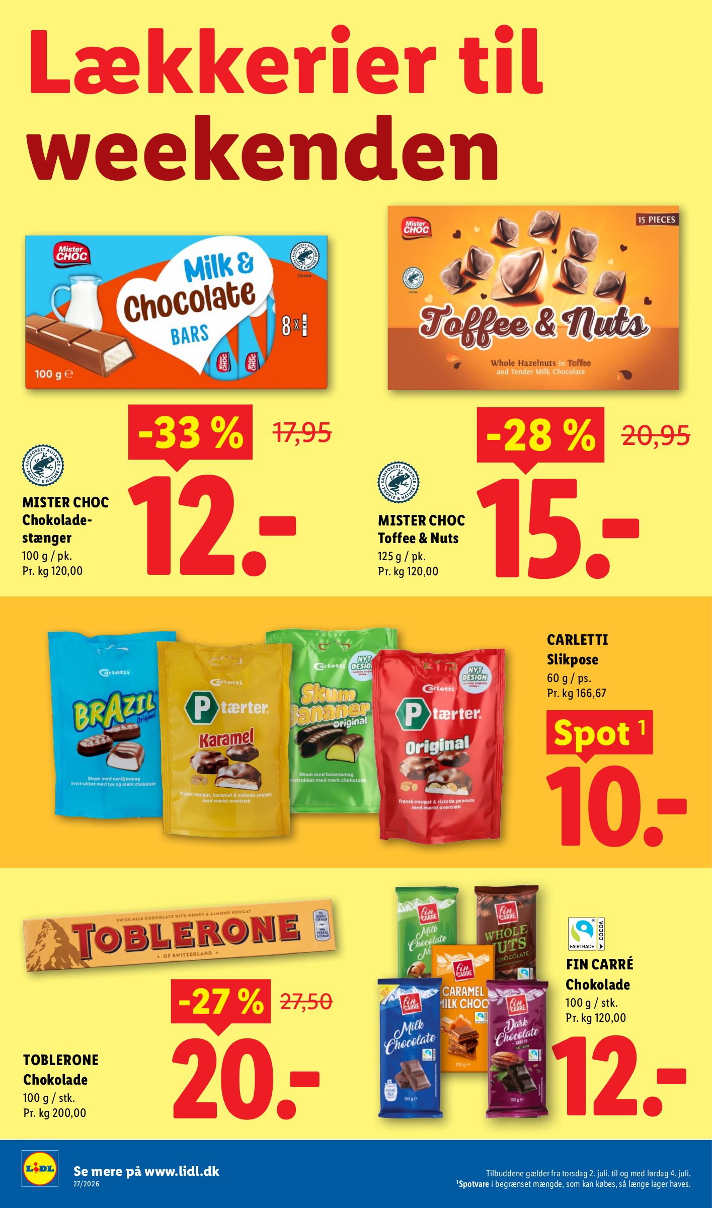 lidl - Aktuel Lidl - Weekendtilbud tilbudsavis fra torsdag, 02.07.2026 til lørdag, 04.07.2026 - page: 4