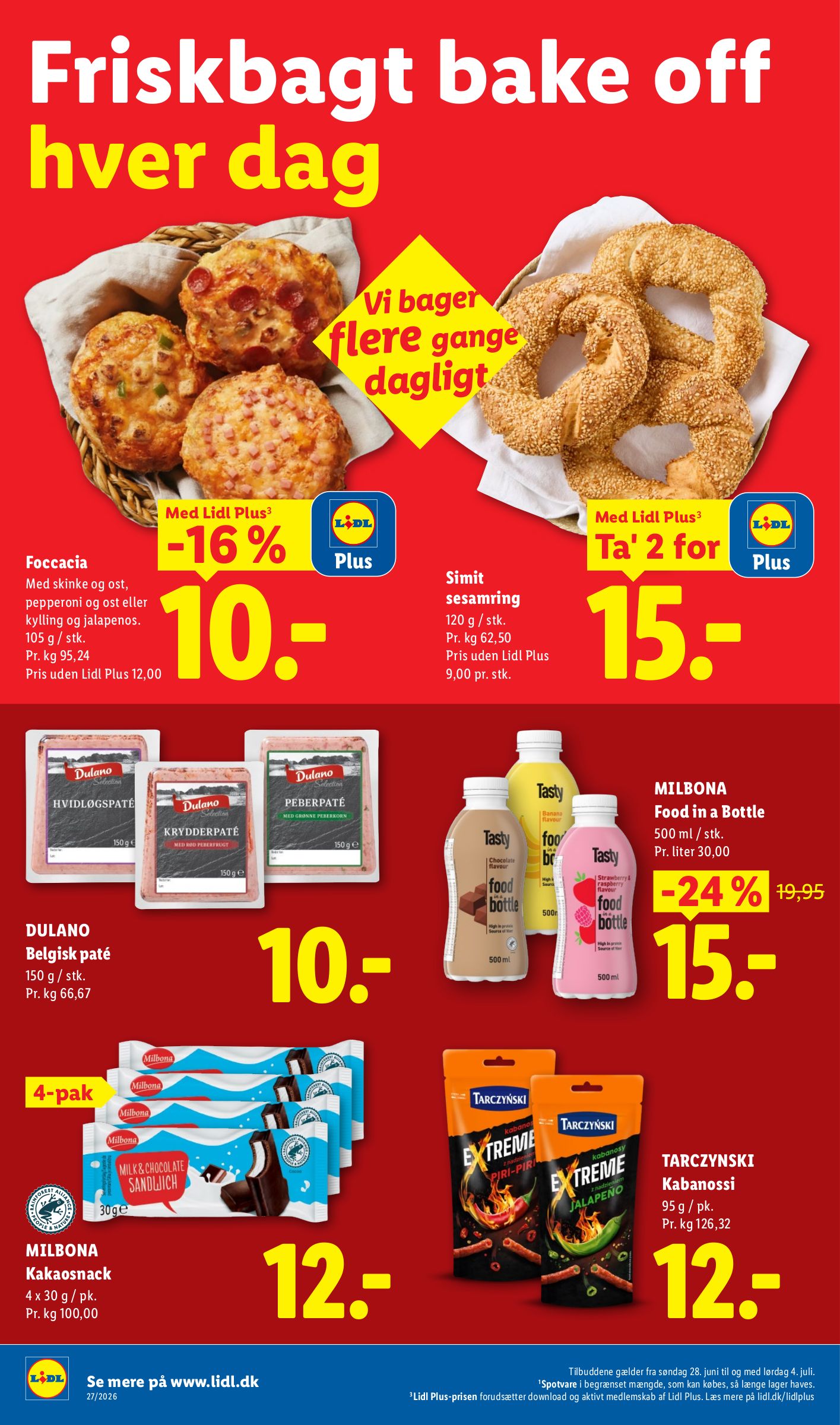 lidl - Aktuel Lidl - Weekendtilbud tilbudsavis fra torsdag, 02.07.2026 til lørdag, 04.07.2026 - page: 22