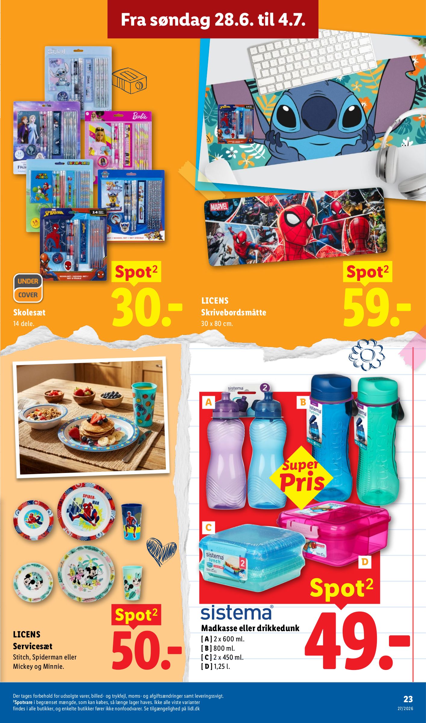 lidl - Aktuel Lidl - Weekendtilbud tilbudsavis fra torsdag, 02.07.2026 til lørdag, 04.07.2026 - page: 39