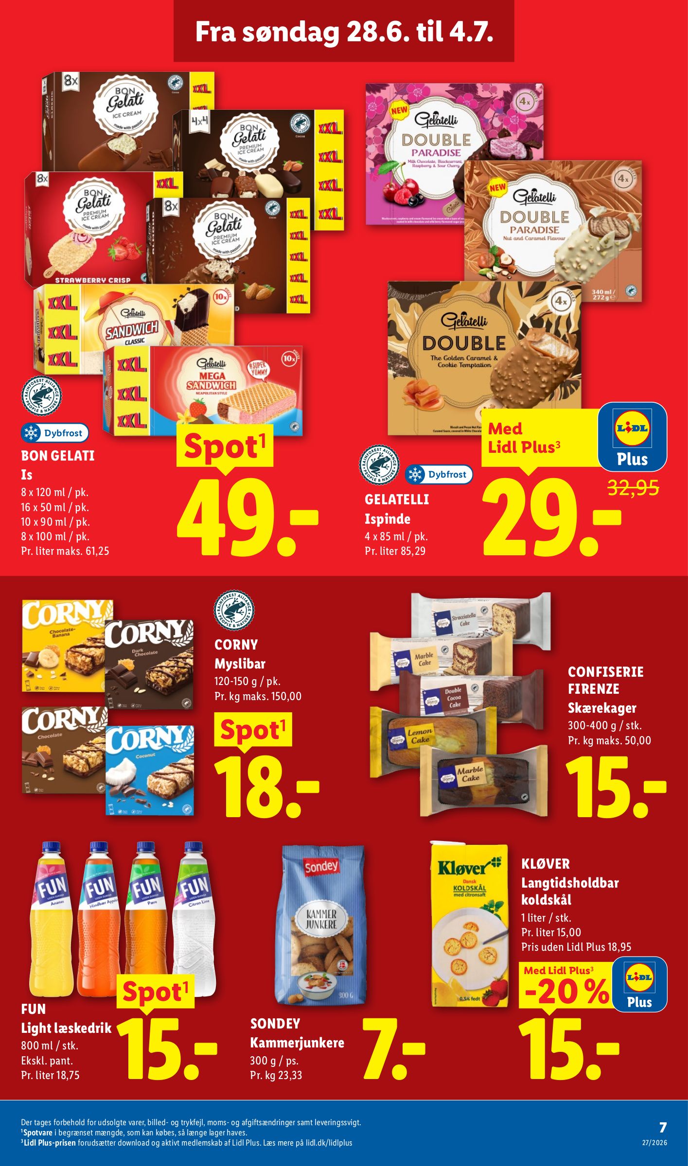 lidl - Aktuel Lidl - Weekendtilbud tilbudsavis fra torsdag, 02.07.2026 til lørdag, 04.07.2026 - page: 25
