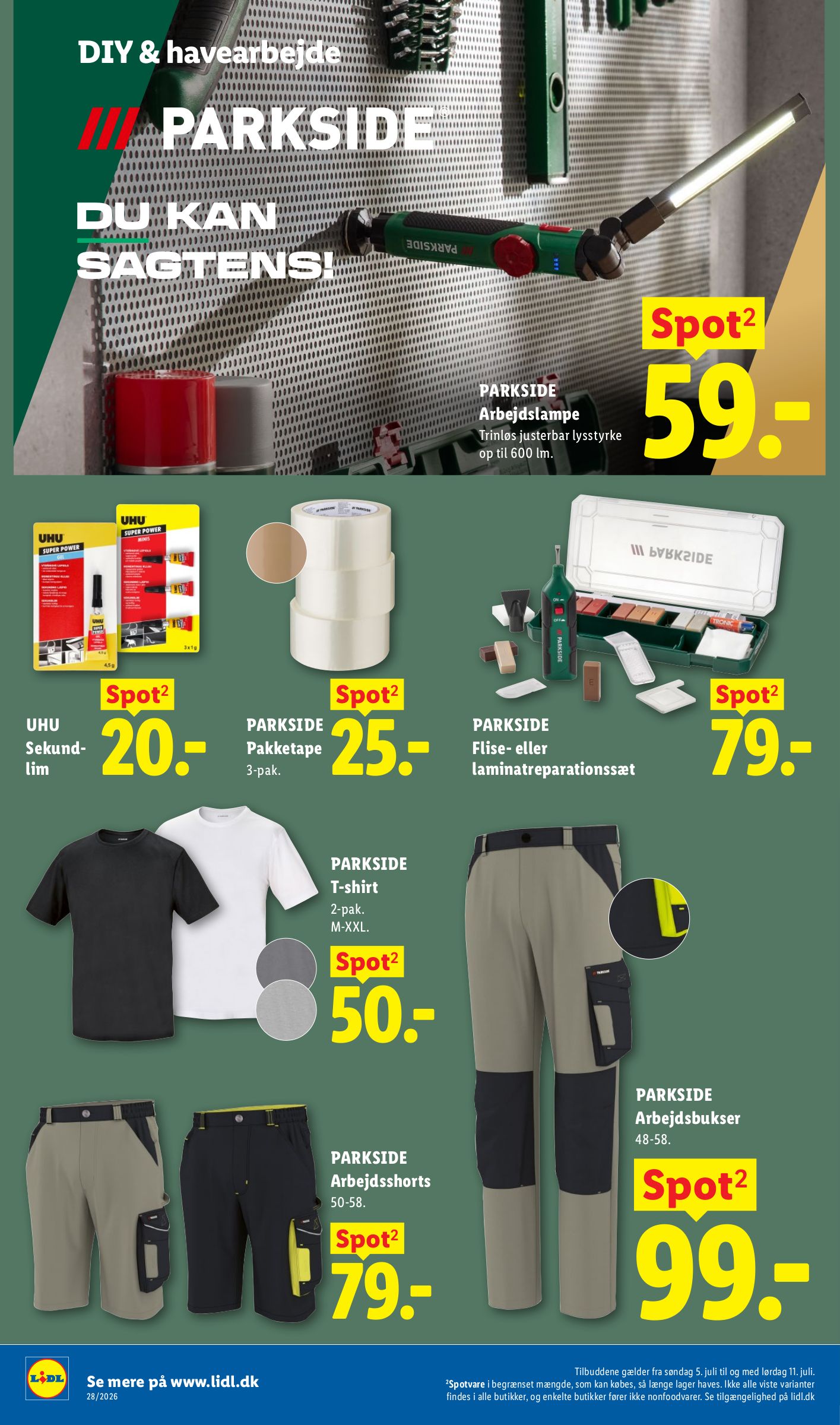 lidl - Aktuel Lidl - Ugens Nonfood tilbudsavis fra søndag, 05.07.2026 til lørdag, 11.07.2026 - page: 4