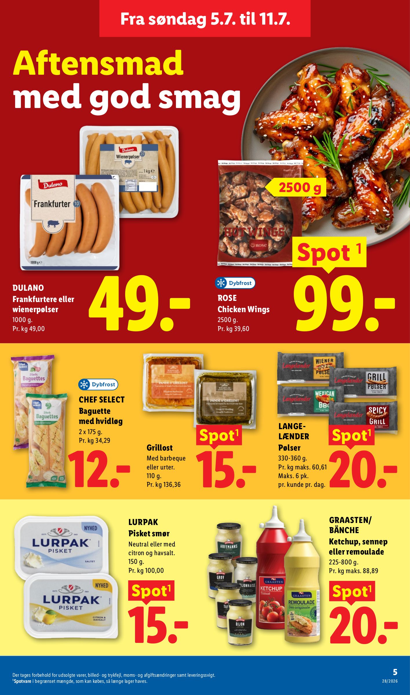 lidl - Aktuel Lidl tilbudsavis fra søndag, 05.07.2026 til lørdag, 11.07.2026 - page: 21