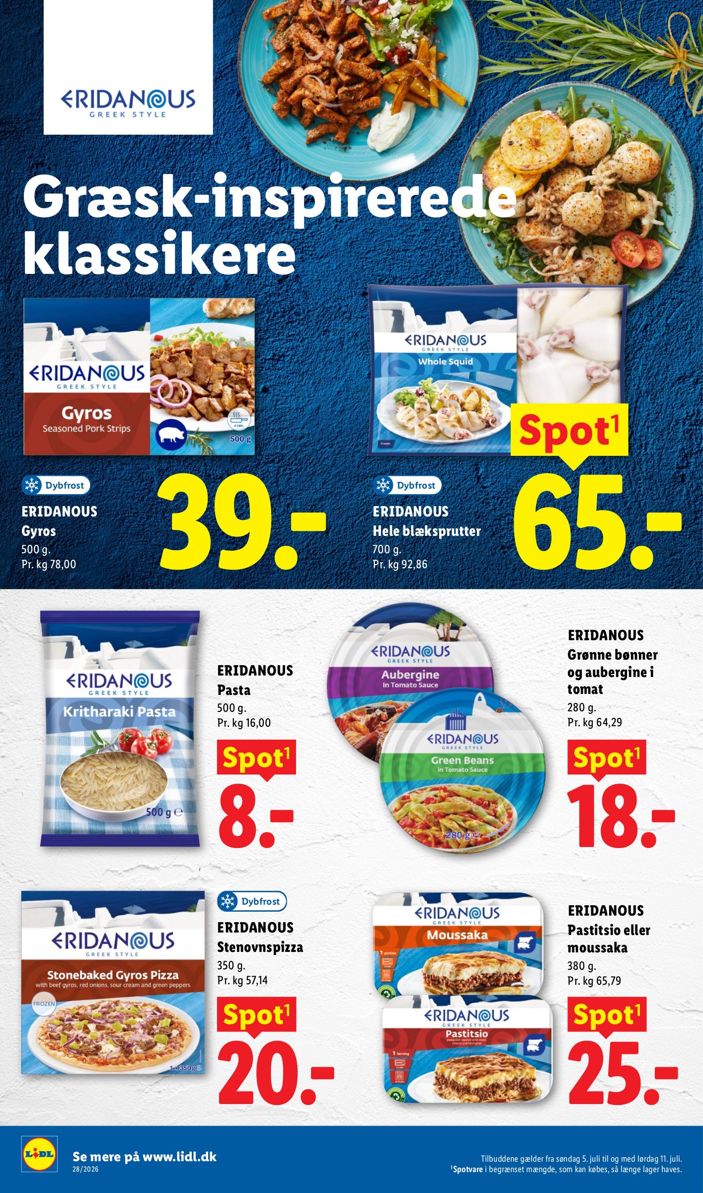 lidl - Aktuel Lidl tilbudsavis fra søndag, 05.07.2026 til lørdag, 11.07.2026 - page: 28