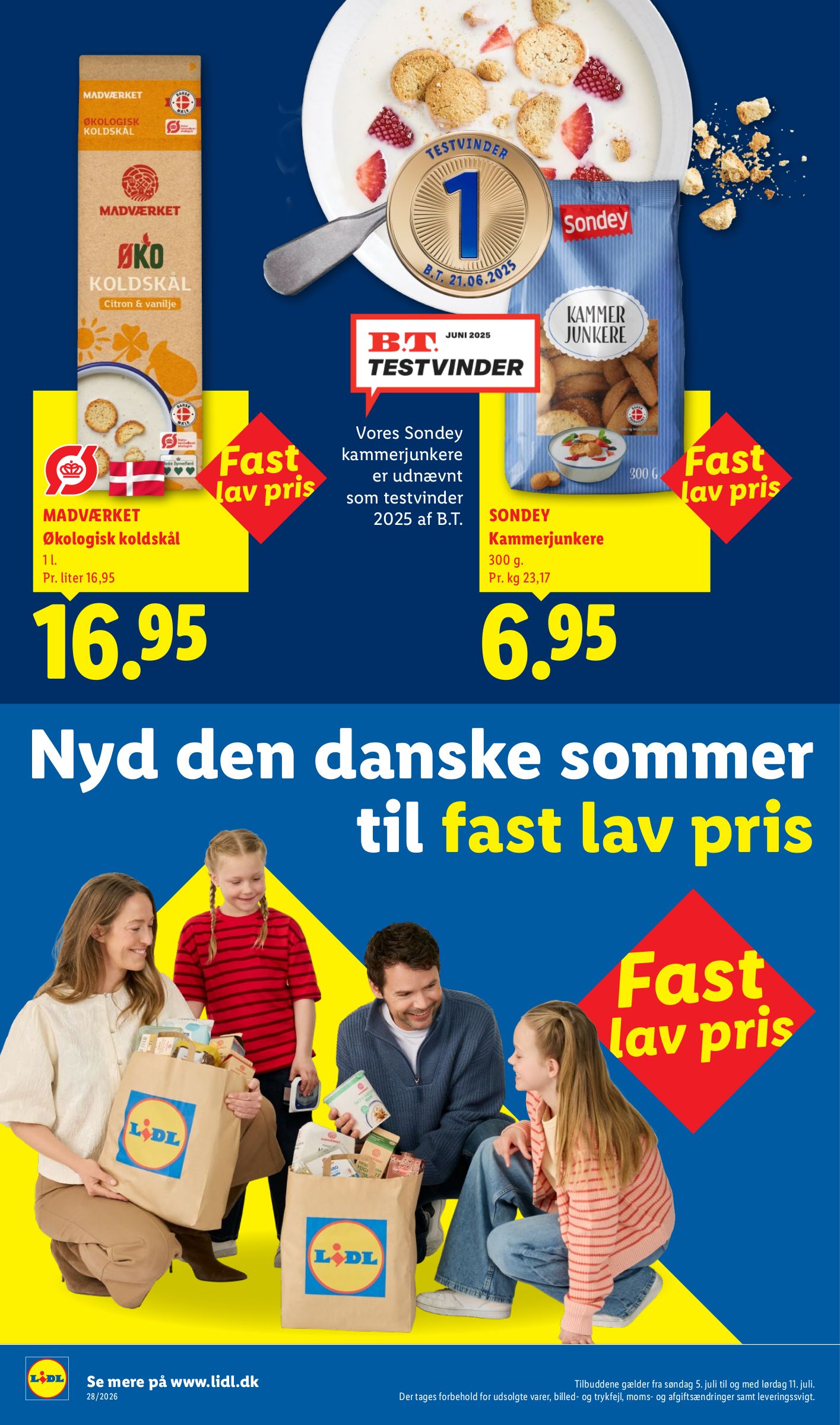 lidl - Aktuel Lidl tilbudsavis fra søndag, 05.07.2026 til lørdag, 11.07.2026 - page: 32