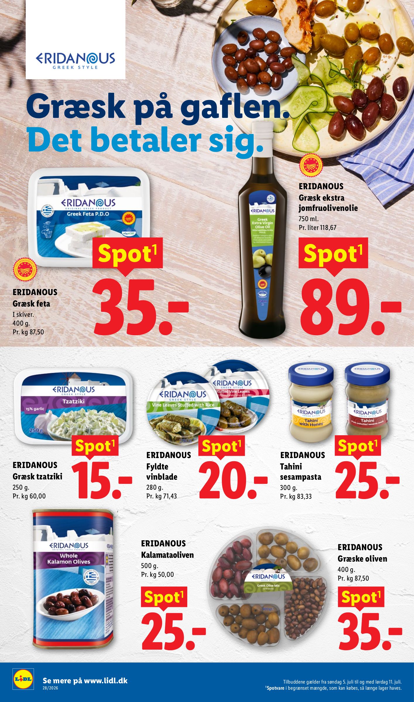 lidl - Aktuel Lidl tilbudsavis fra søndag, 05.07.2026 til lørdag, 11.07.2026 - page: 26