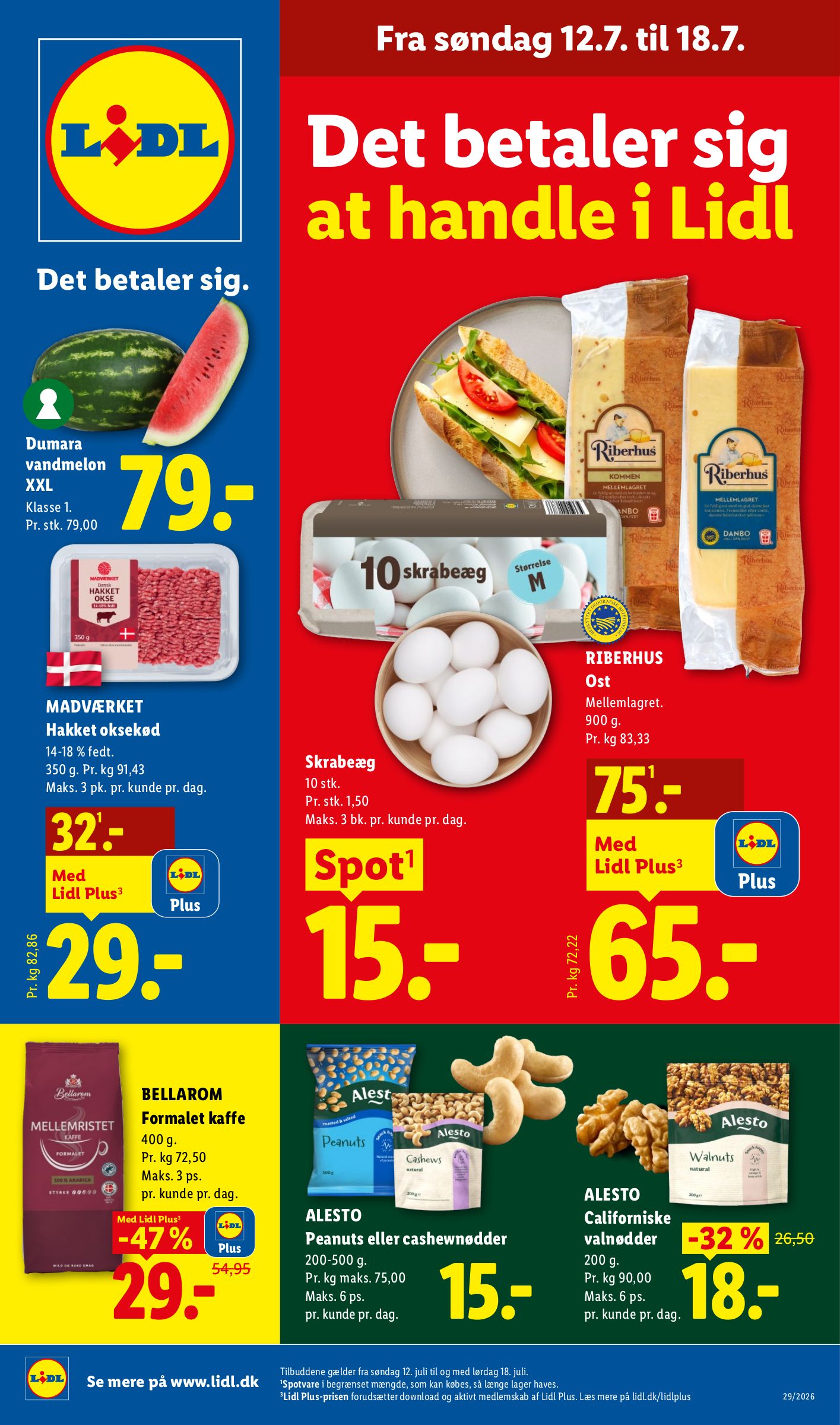 lidl - Lidl tilbudsavis for næste uge fra søndag, 12.07.2026 til lørdag, 18.07.2026