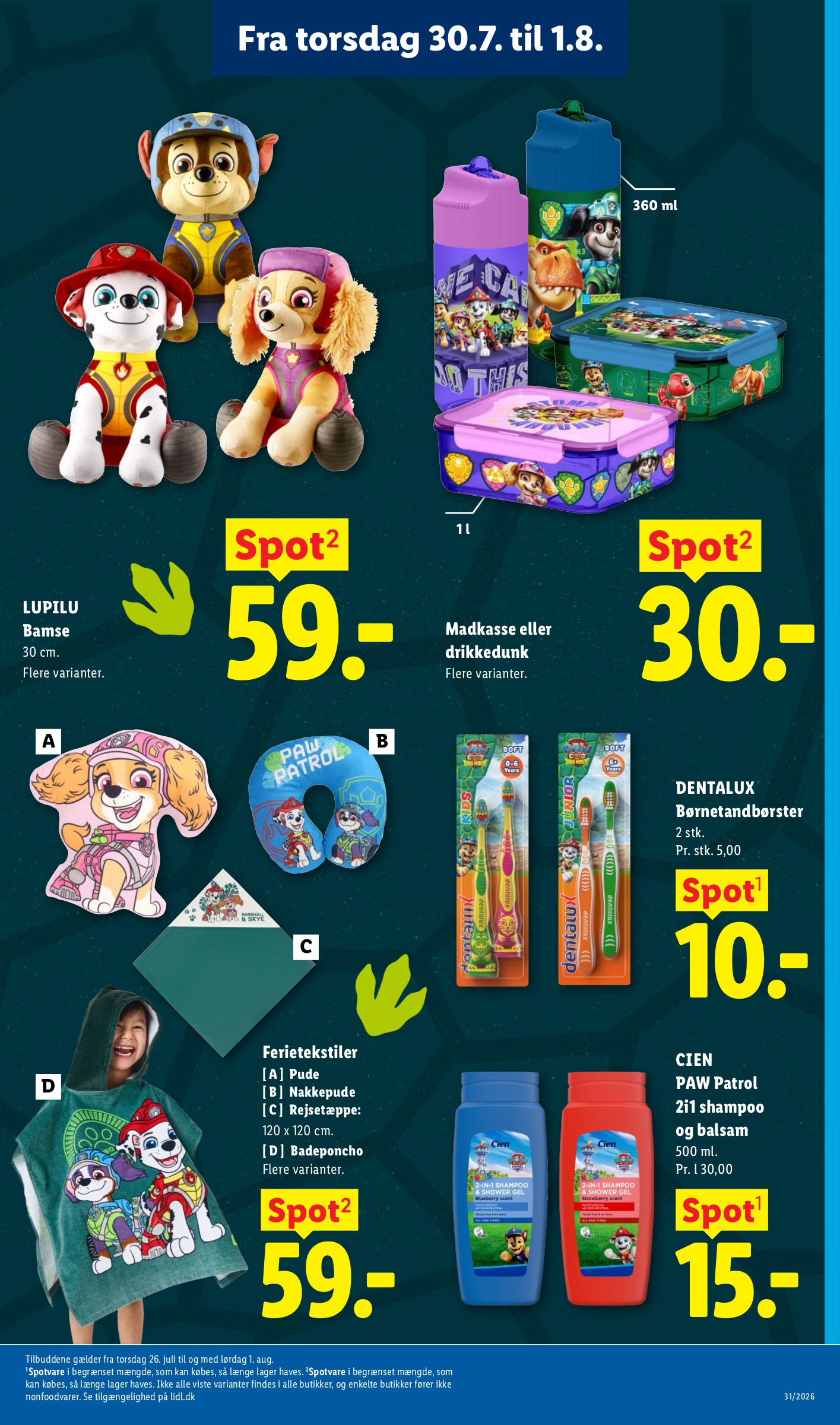 lidl - Lidl tilbudsavis for næste uge fra søndag, 26.07.2026 til lørdag, 01.08.2026 - page: 30