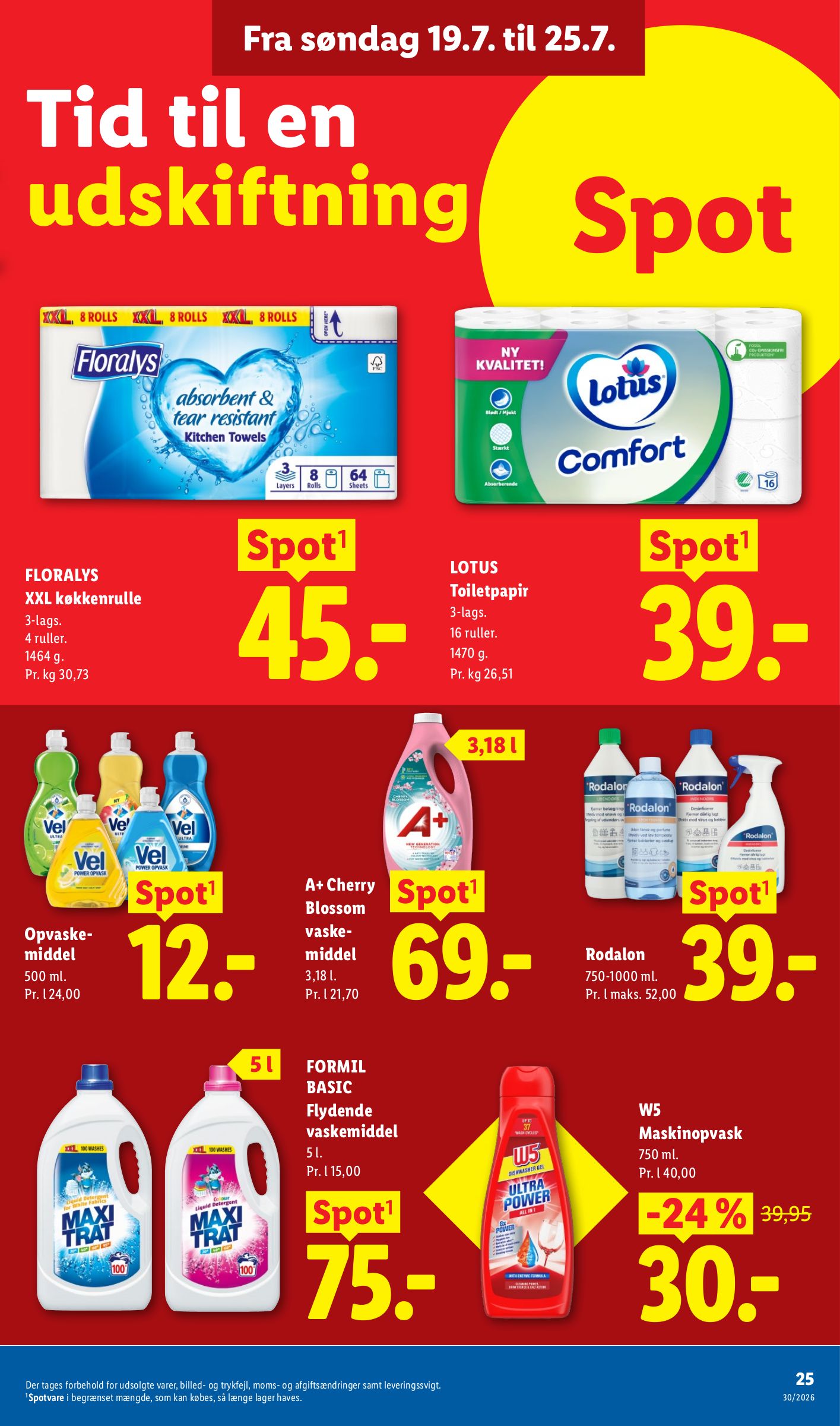 lidl - Ny Lidl - Ekstra gode weekendpriser tilbudsavis fra torsdag, 23.07.2026 til lørdag, 25.07.2026 - page: 39