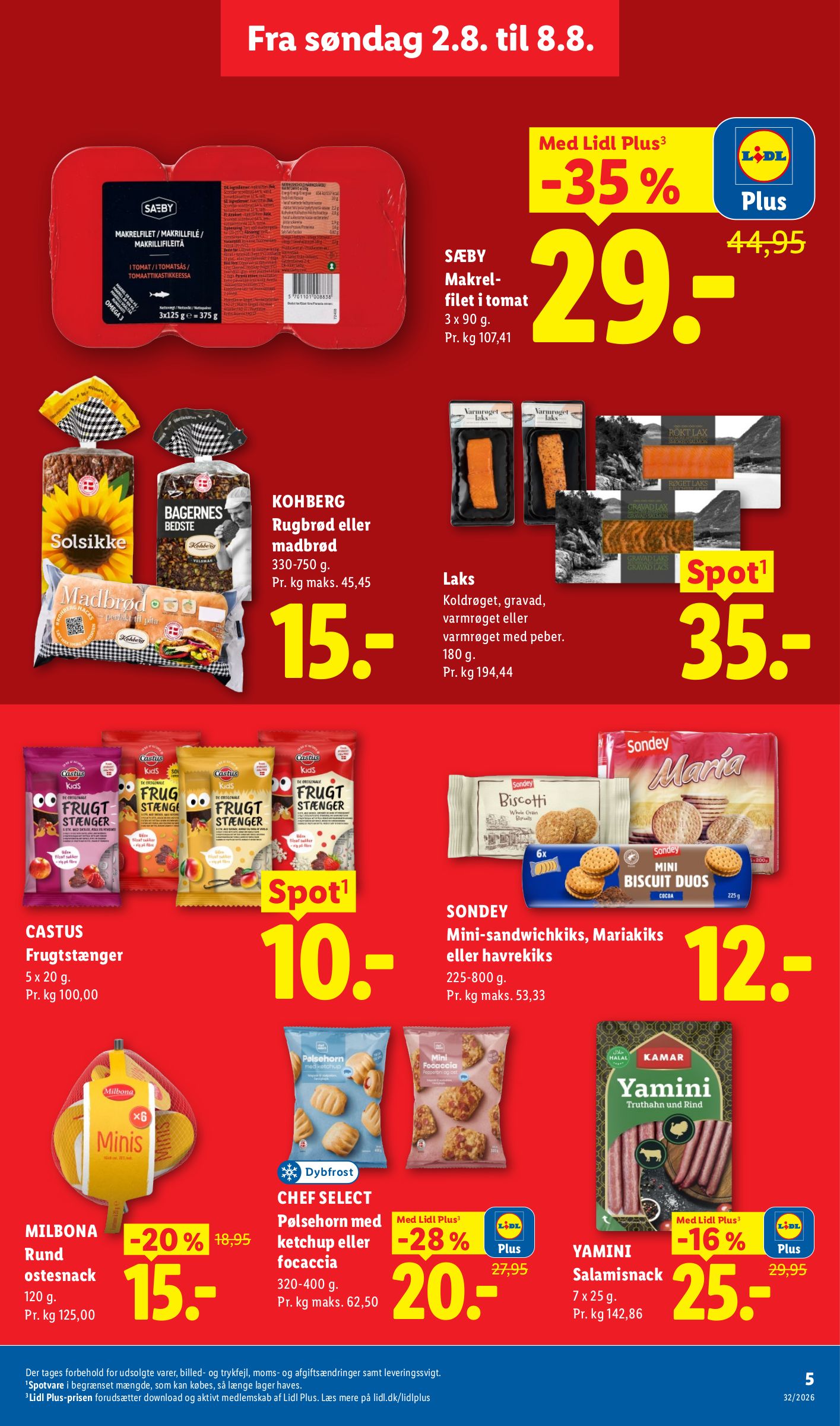 lidl - Lidl tilbudsavis for næste uge fra søndag, 02.08.2026 til lørdag, 08.08.2026 - page: 5