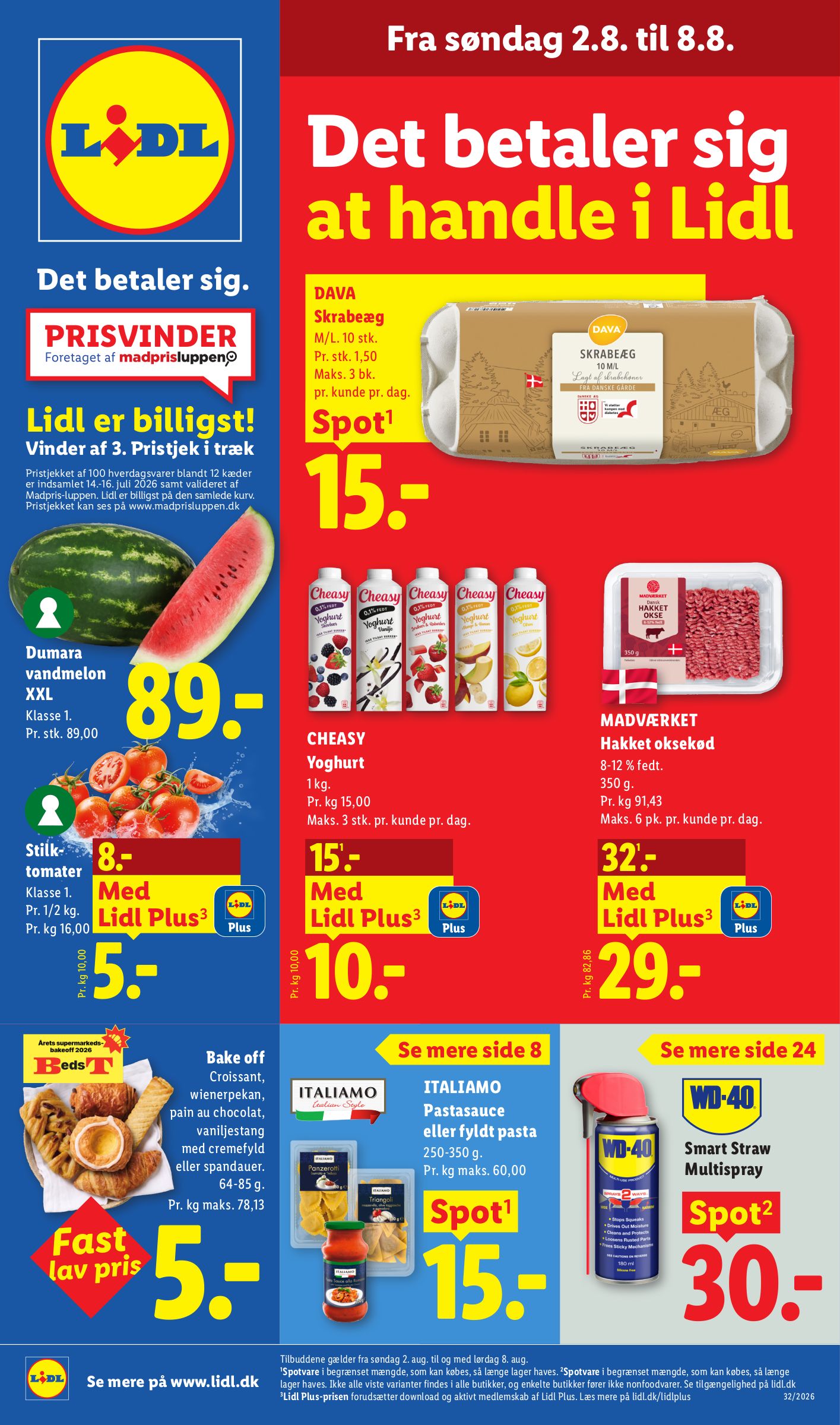 lidl - Lidl tilbudsavis for næste uge fra søndag, 02.08.2026 til lørdag, 08.08.2026