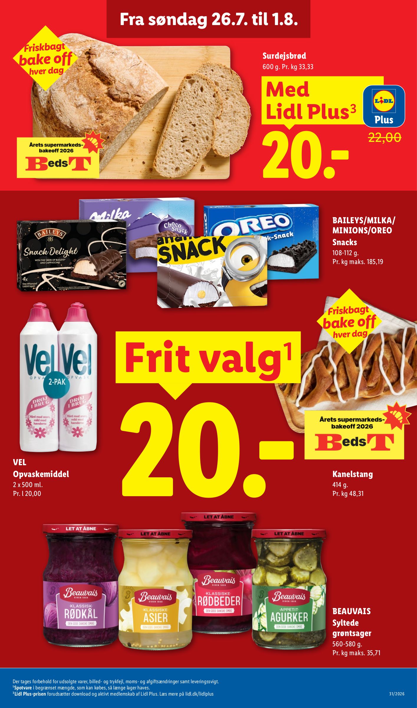 lidl - Ny Lidl - Ekstra gode weekendpriser tilbudsavis fra torsdag, 30.07.2026 til lørdag, 01.08.2026 - page: 23