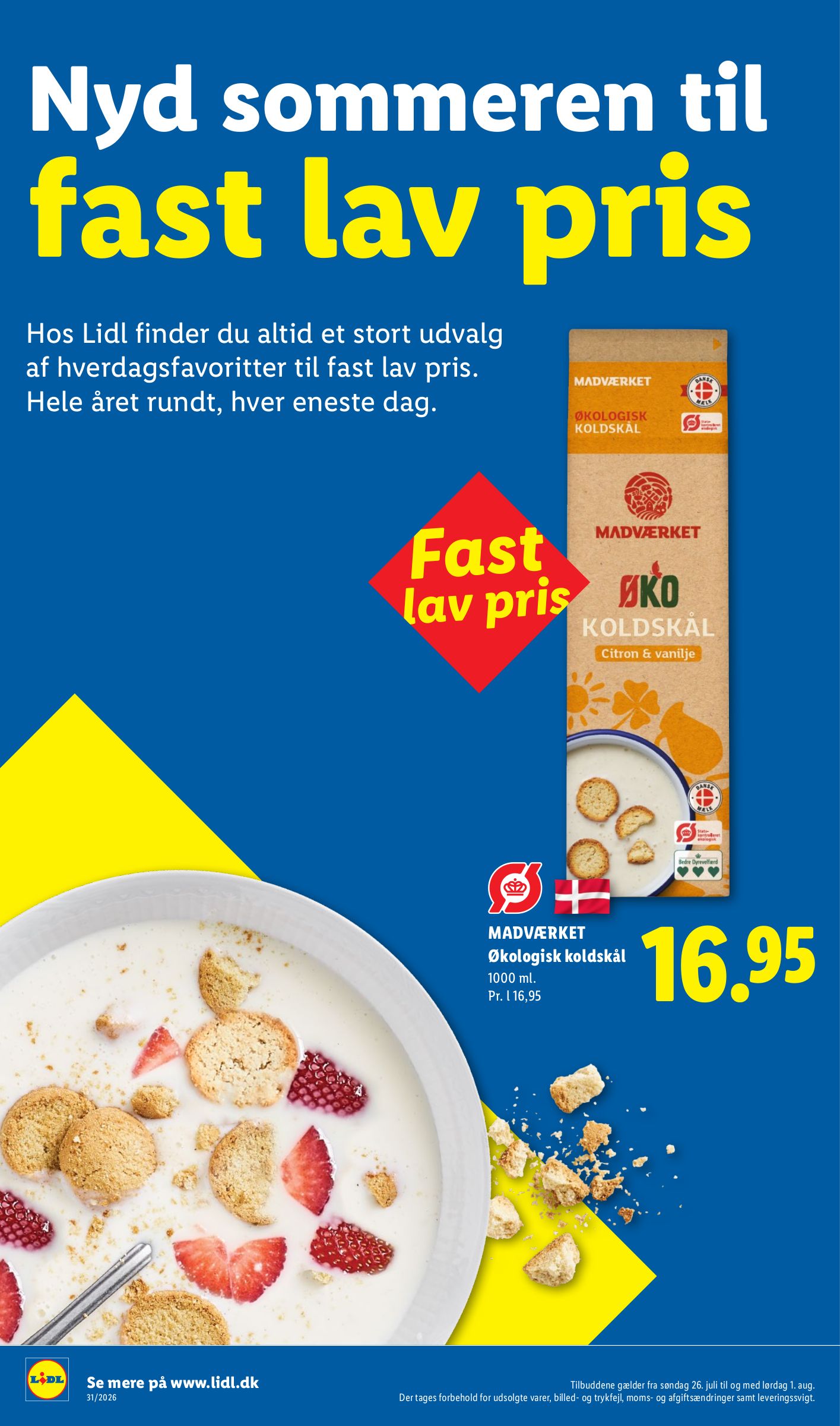 lidl - Ny Lidl - Ekstra gode weekendpriser tilbudsavis fra torsdag, 30.07.2026 til lørdag, 01.08.2026 - page: 32