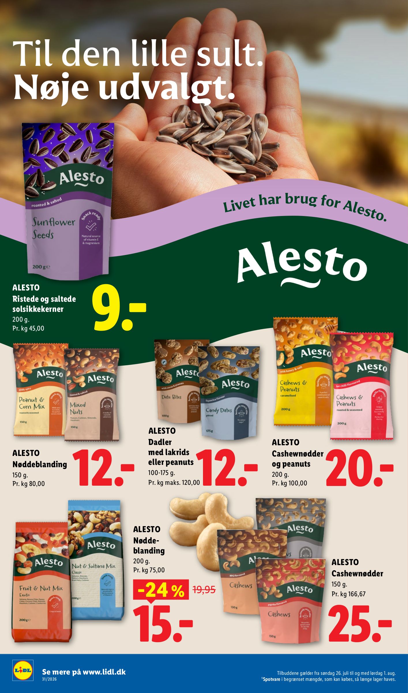 lidl - Ny Lidl - Ekstra gode weekendpriser tilbudsavis fra torsdag, 30.07.2026 til lørdag, 01.08.2026 - page: 24