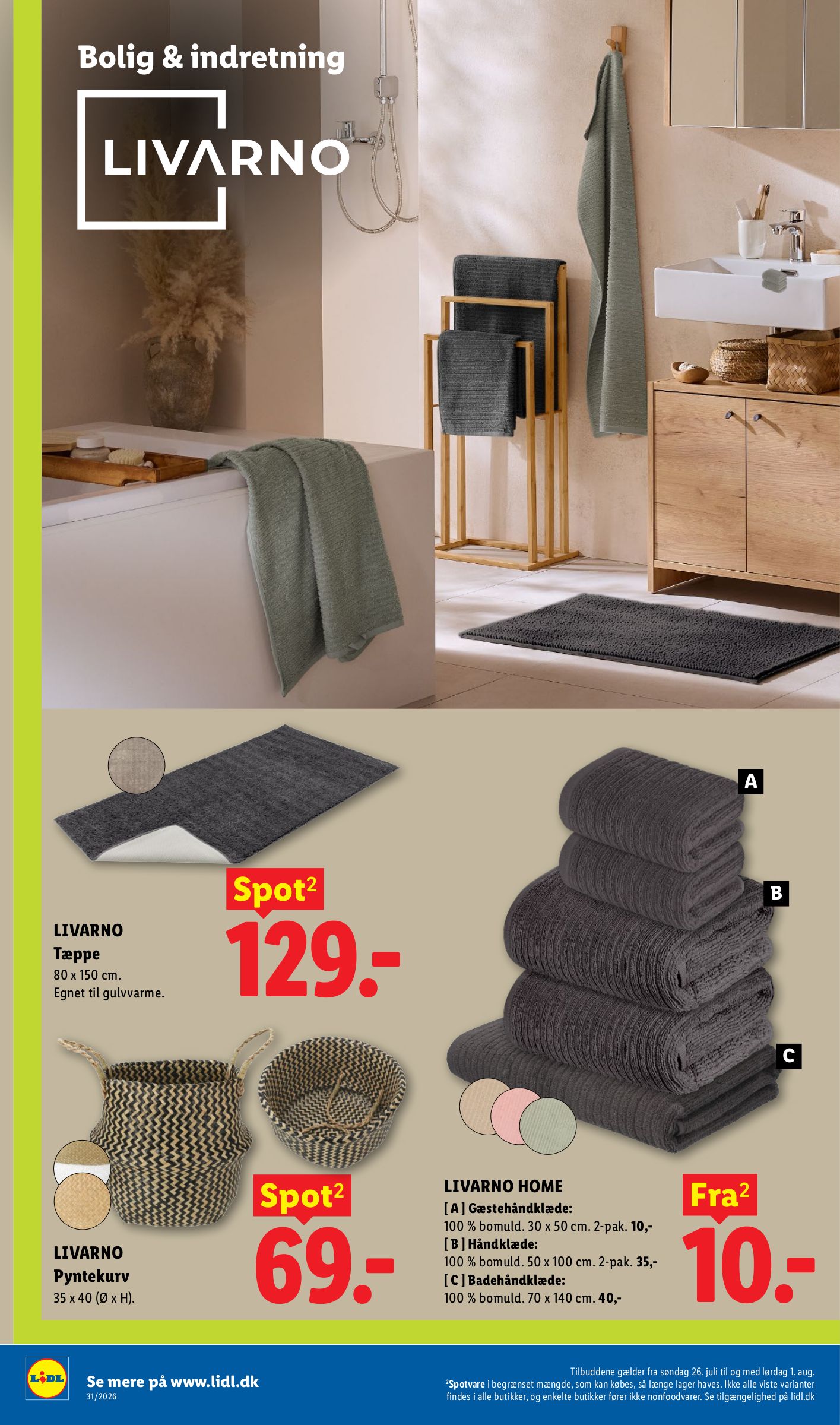 lidl - Ny Lidl - Ekstra gode weekendpriser tilbudsavis fra torsdag, 30.07.2026 til lørdag, 01.08.2026 - page: 40