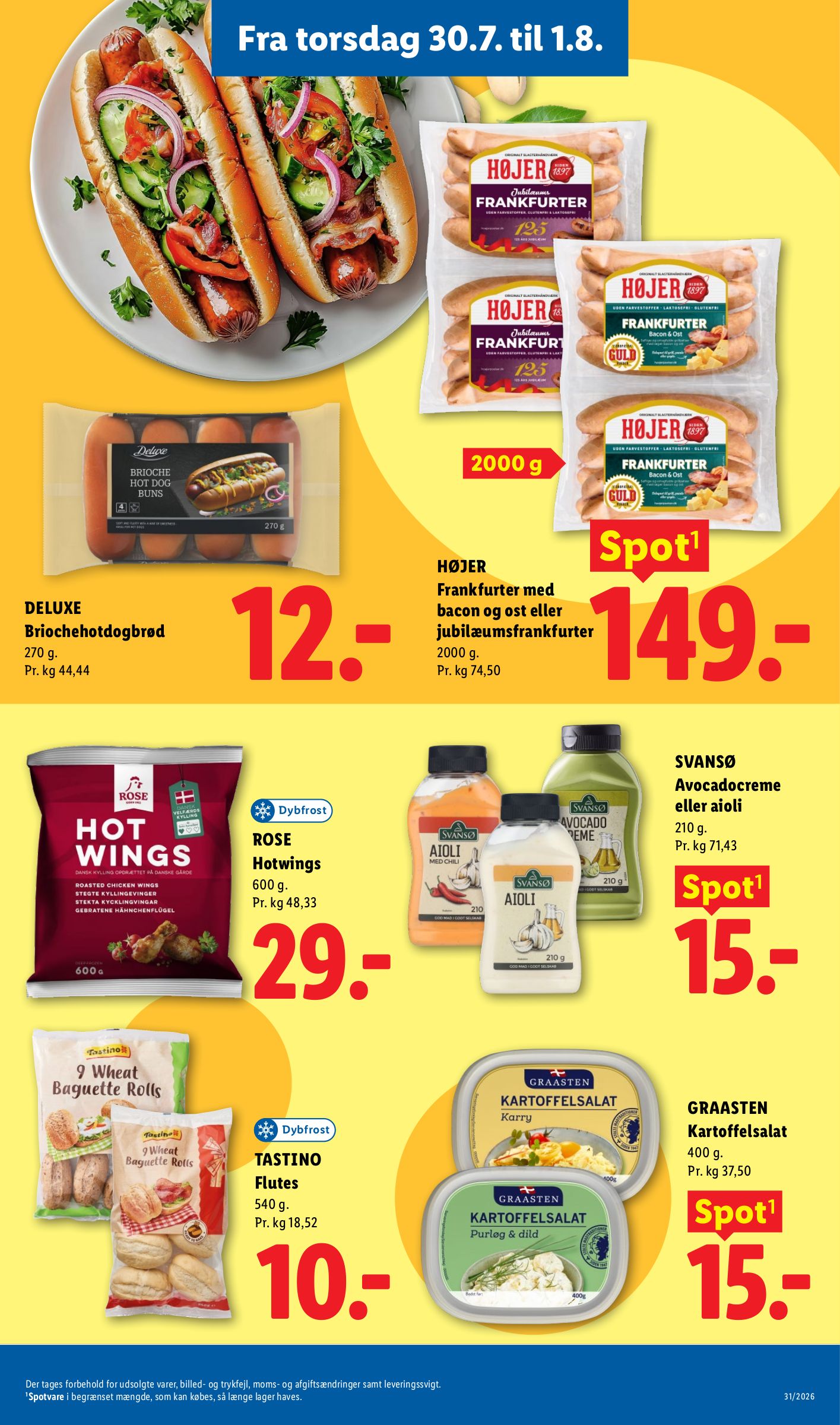 lidl - Ny Lidl - Ekstra gode weekendpriser tilbudsavis fra torsdag, 30.07.2026 til lørdag, 01.08.2026 - page: 3