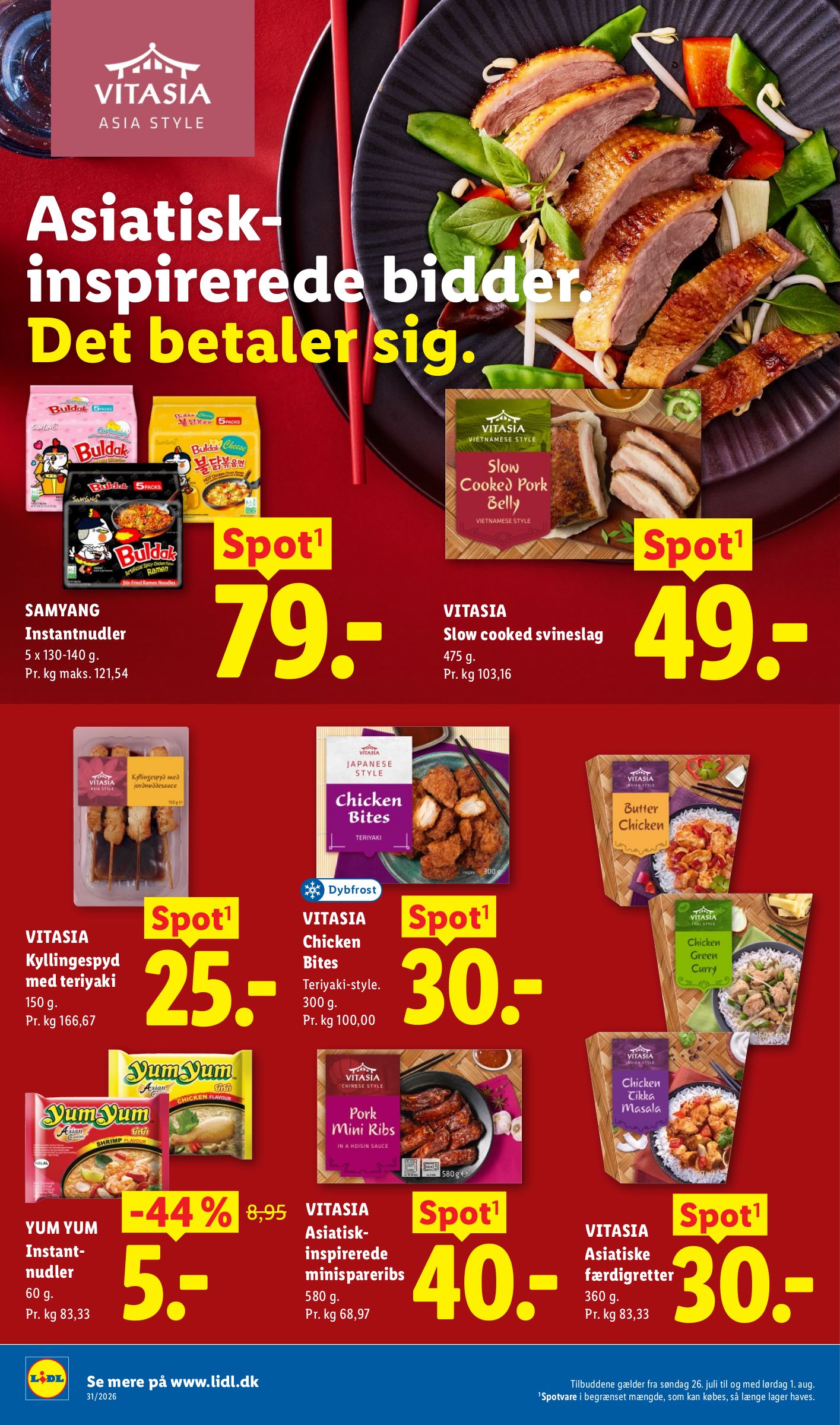 lidl - Aktuel Lidl - Ekstra gode weekendpriser tilbudsavis fra torsdag, 30.07.2026 til lørdag, 01.08.2026 - page: 28