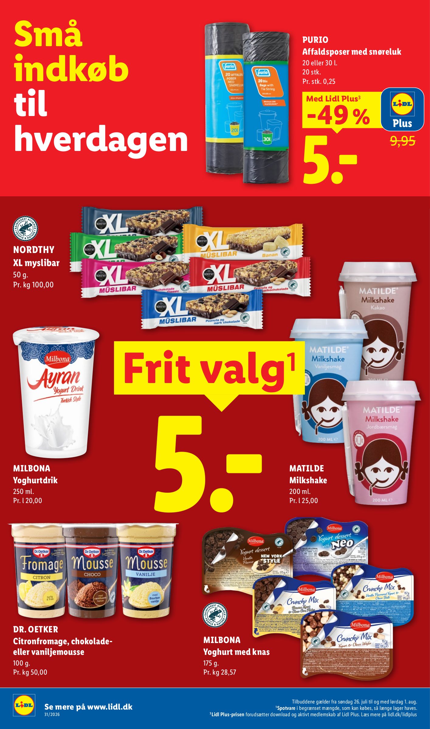 lidl - Aktuel Lidl - Ekstra gode weekendpriser tilbudsavis fra torsdag, 30.07.2026 til lørdag, 01.08.2026 - page: 20