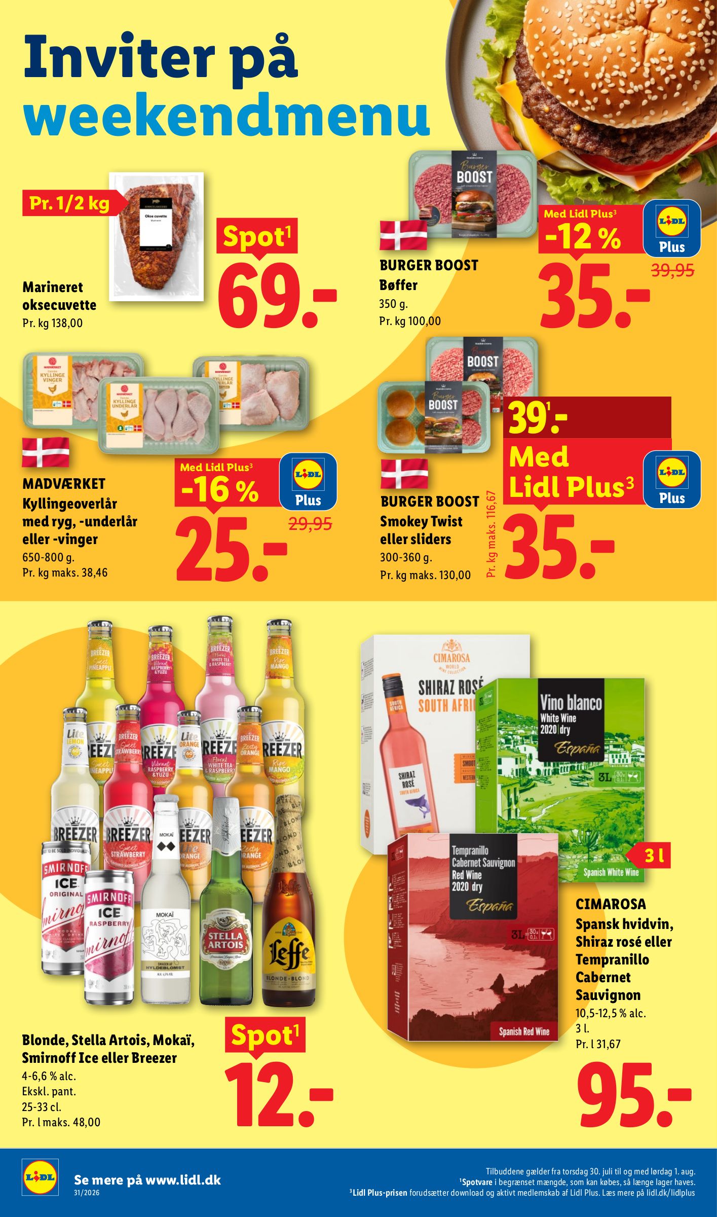 lidl - Aktuel Lidl - Ekstra gode weekendpriser tilbudsavis fra torsdag, 30.07.2026 til lørdag, 01.08.2026 - page: 2