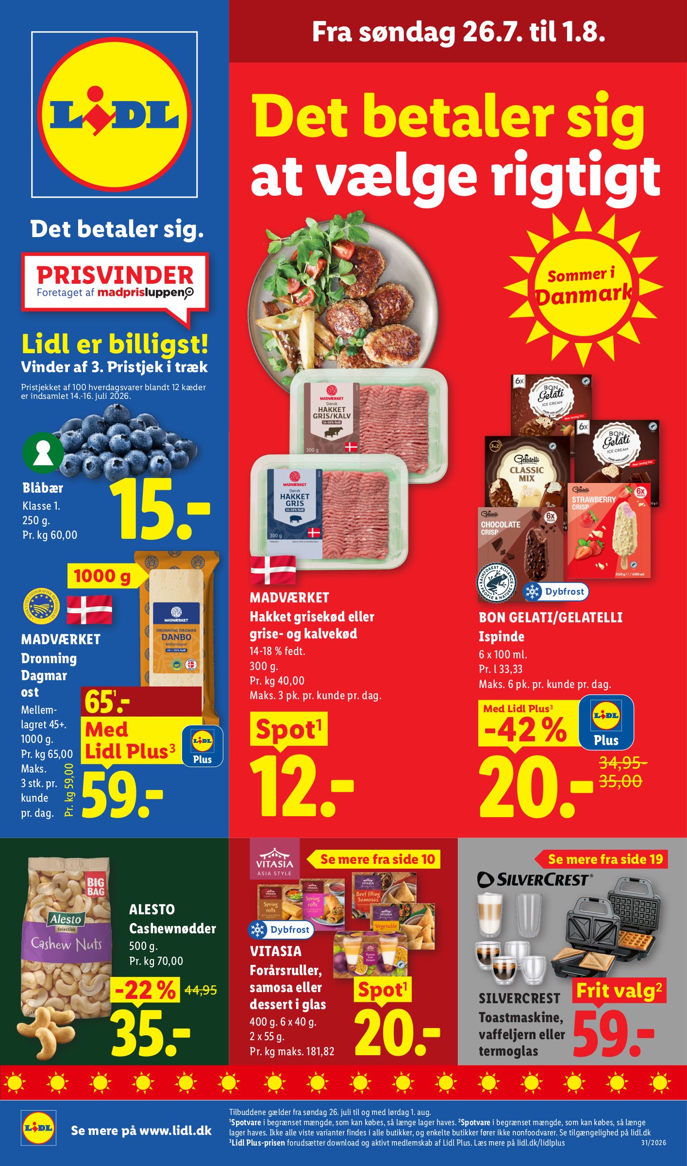 lidl - Aktuel Lidl - Ekstra gode weekendpriser tilbudsavis fra torsdag, 30.07.2026 til lørdag, 01.08.2026 - page: 15