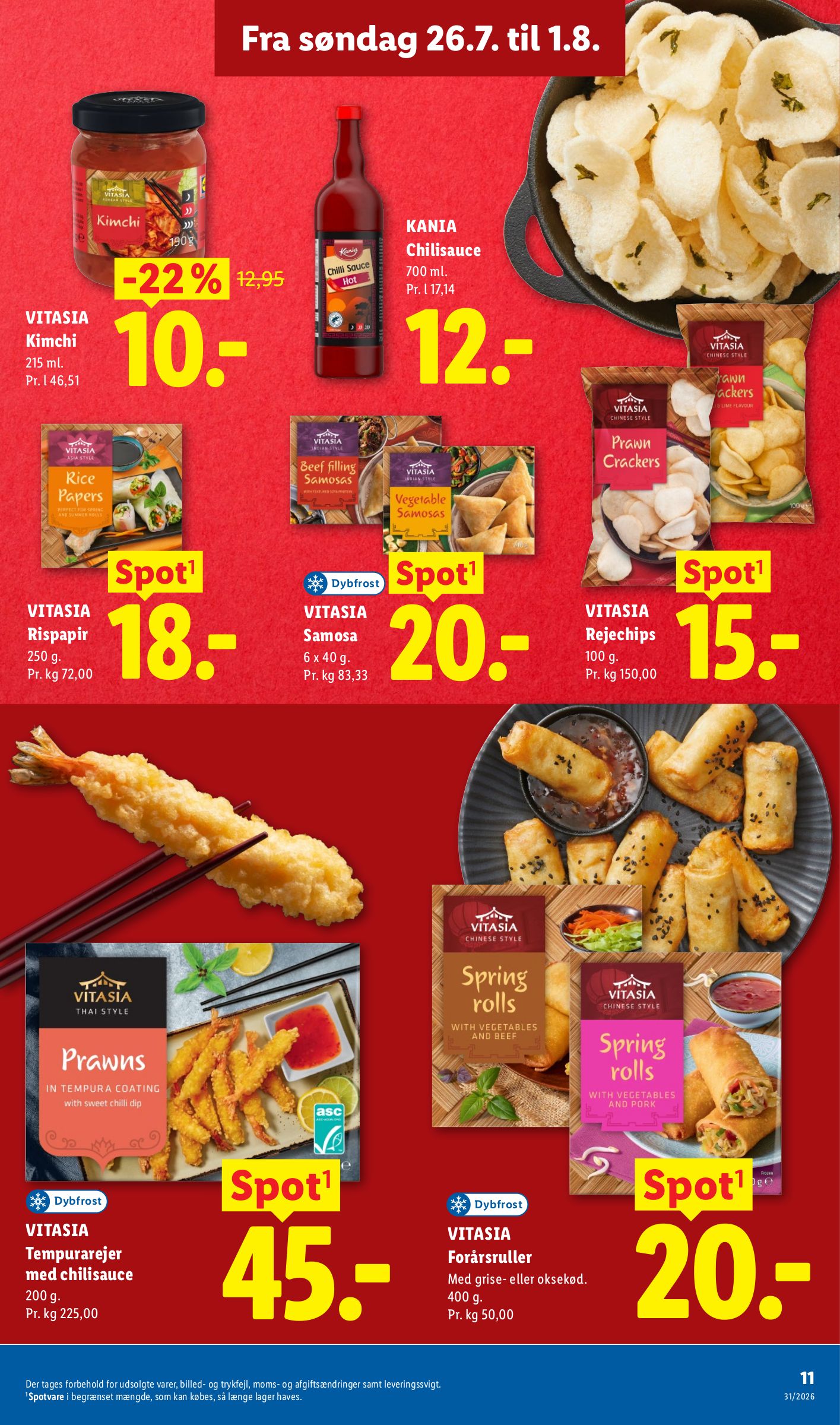 lidl - Aktuel Lidl - Ekstra gode weekendpriser tilbudsavis fra torsdag, 30.07.2026 til lørdag, 01.08.2026 - page: 27
