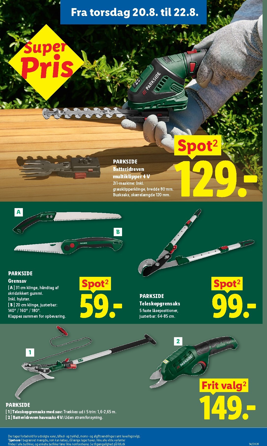 lidl - Lidl tilbudsavis for næste uge fra søndag, 16.08.2026 til lørdag, 22.08.2026 - page: 30