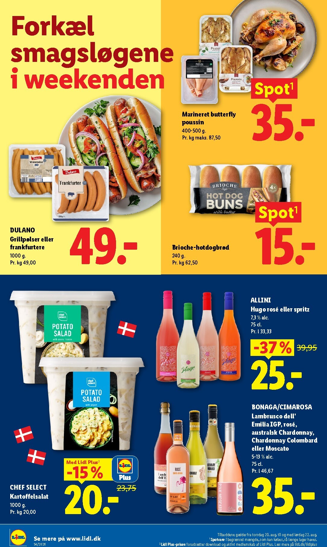 lidl - Lidl tilbudsavis for næste uge fra søndag, 16.08.2026 til lørdag, 22.08.2026 - page: 35