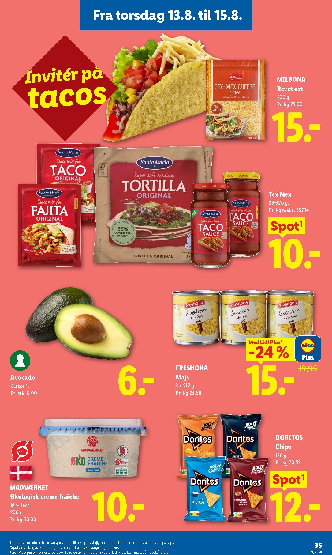lidl - Aktuel Lidl - Weekendtilbud tilbudsavis fra torsdag, 13.08.2026 til lørdag, 15.08.2026 - page: 3