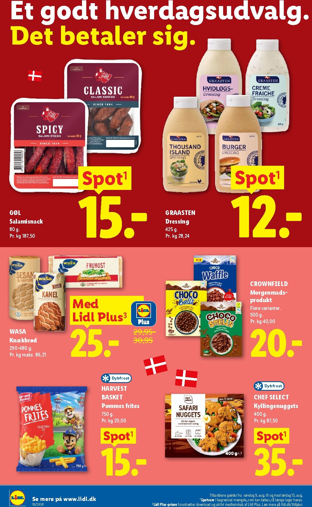 lidl - Aktuel Lidl - Weekendtilbud tilbudsavis fra torsdag, 13.08.2026 til lørdag, 15.08.2026 - page: 22