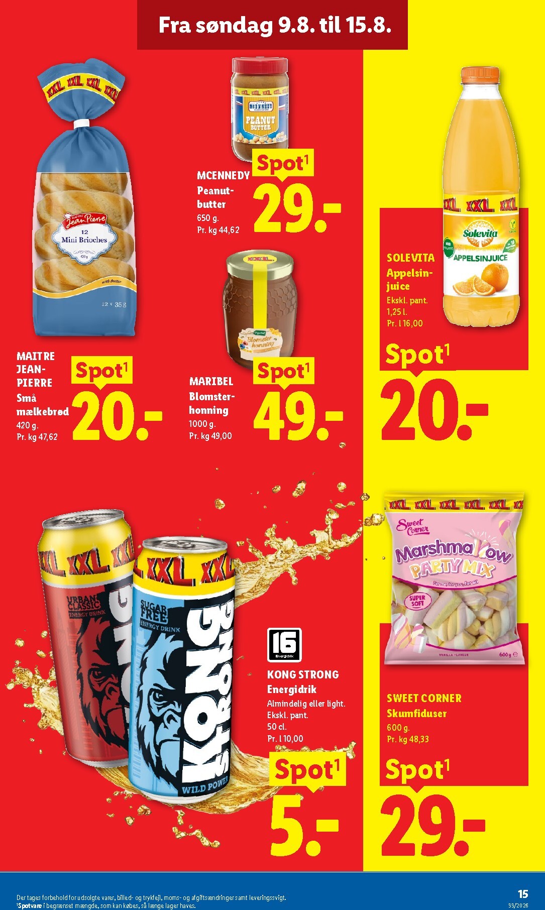 lidl - Aktuel Lidl - Weekendtilbud tilbudsavis fra torsdag, 13.08.2026 til lørdag, 15.08.2026 - page: 29
