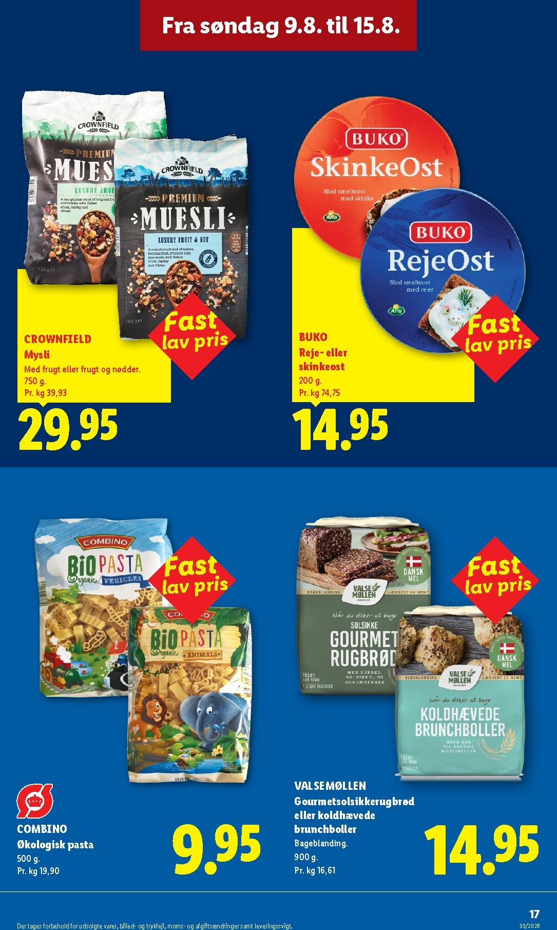 lidl - Aktuel Lidl - Weekendtilbud tilbudsavis fra torsdag, 13.08.2026 til lørdag, 15.08.2026 - page: 31