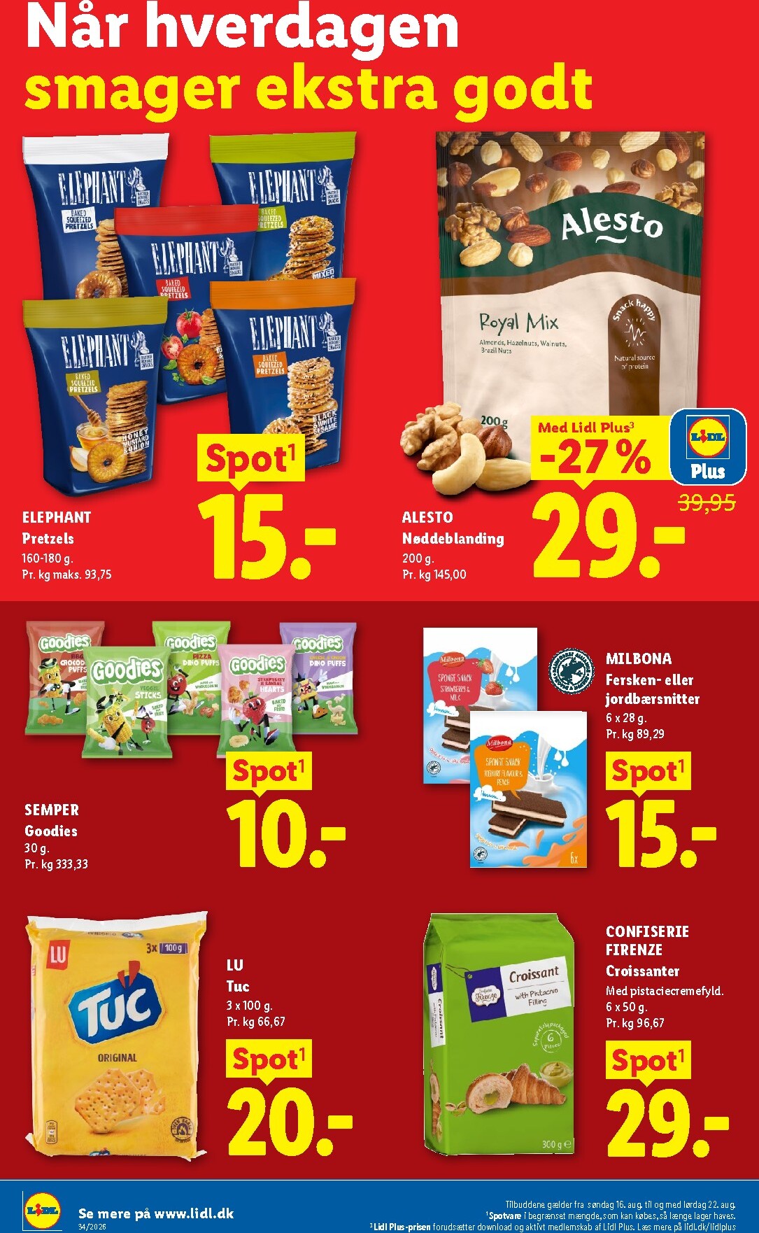 lidl - Ny Lidl - Weekendtilbud tilbudsavis fra torsdag, 20.08.2026 til lørdag, 22.08.2026 - page: 22