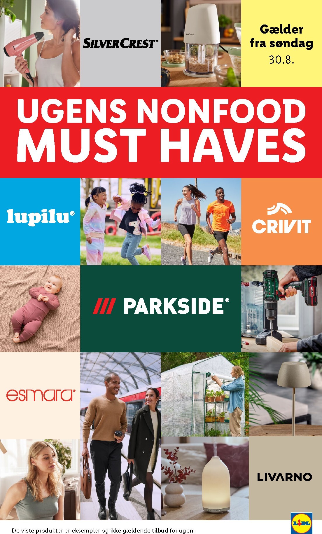 lidl - Lidl - Ugens Nonfood tilbudsavis for næste uge fra søndag, 30.08.2026 til lørdag, 05.09.2026
