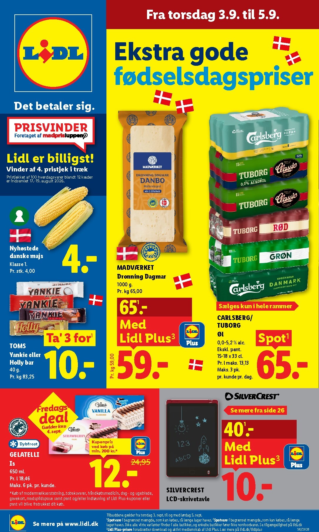 lidl - Ny Lidl - Weekendtilbud tilbudsavis fra torsdag, 03.09.2026 til lørdag, 05.09.2026