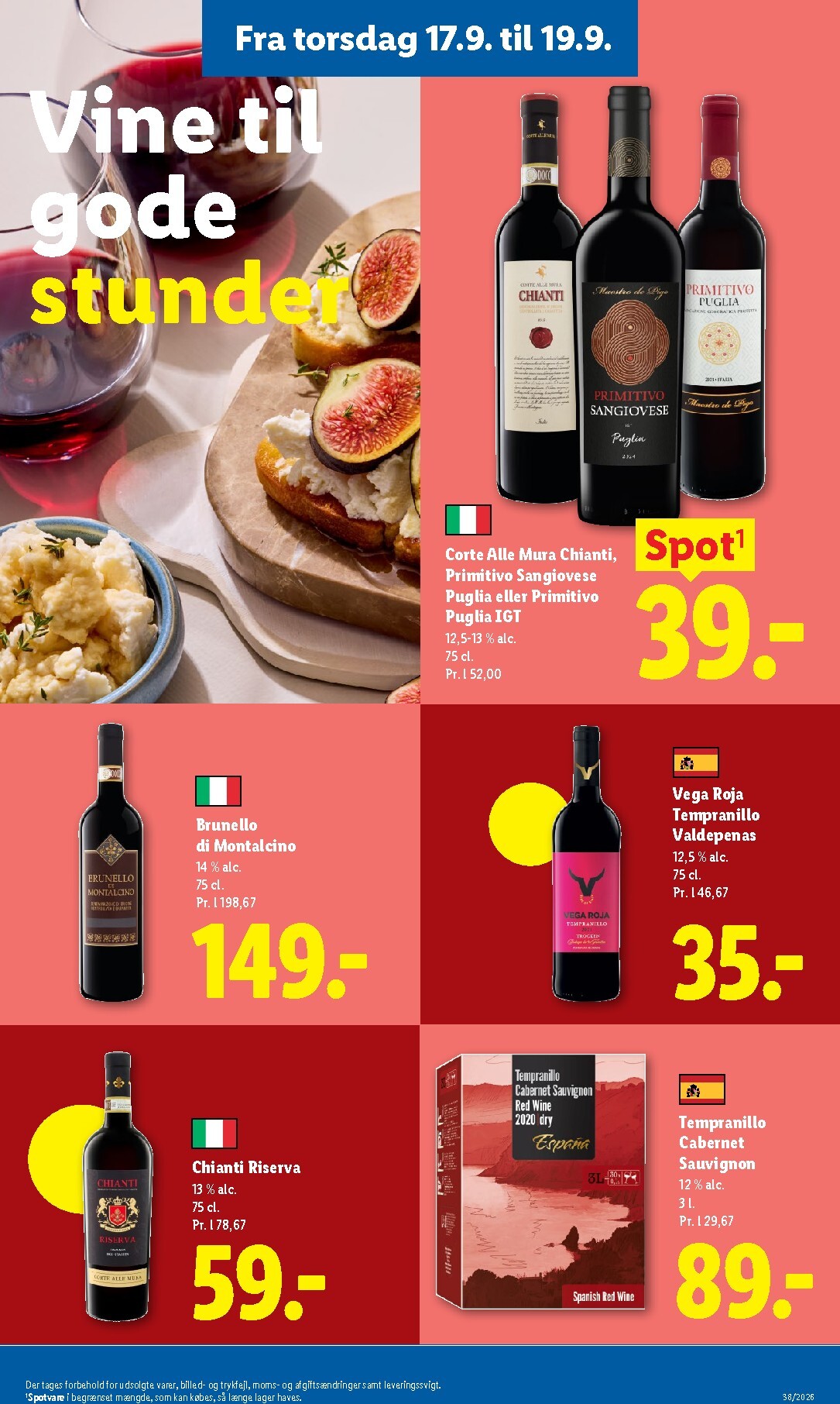 lidl - Aktuel Lidl tilbudsavis fra søndag, 13.09.2026 til lørdag, 19.09.2026 - page: 36